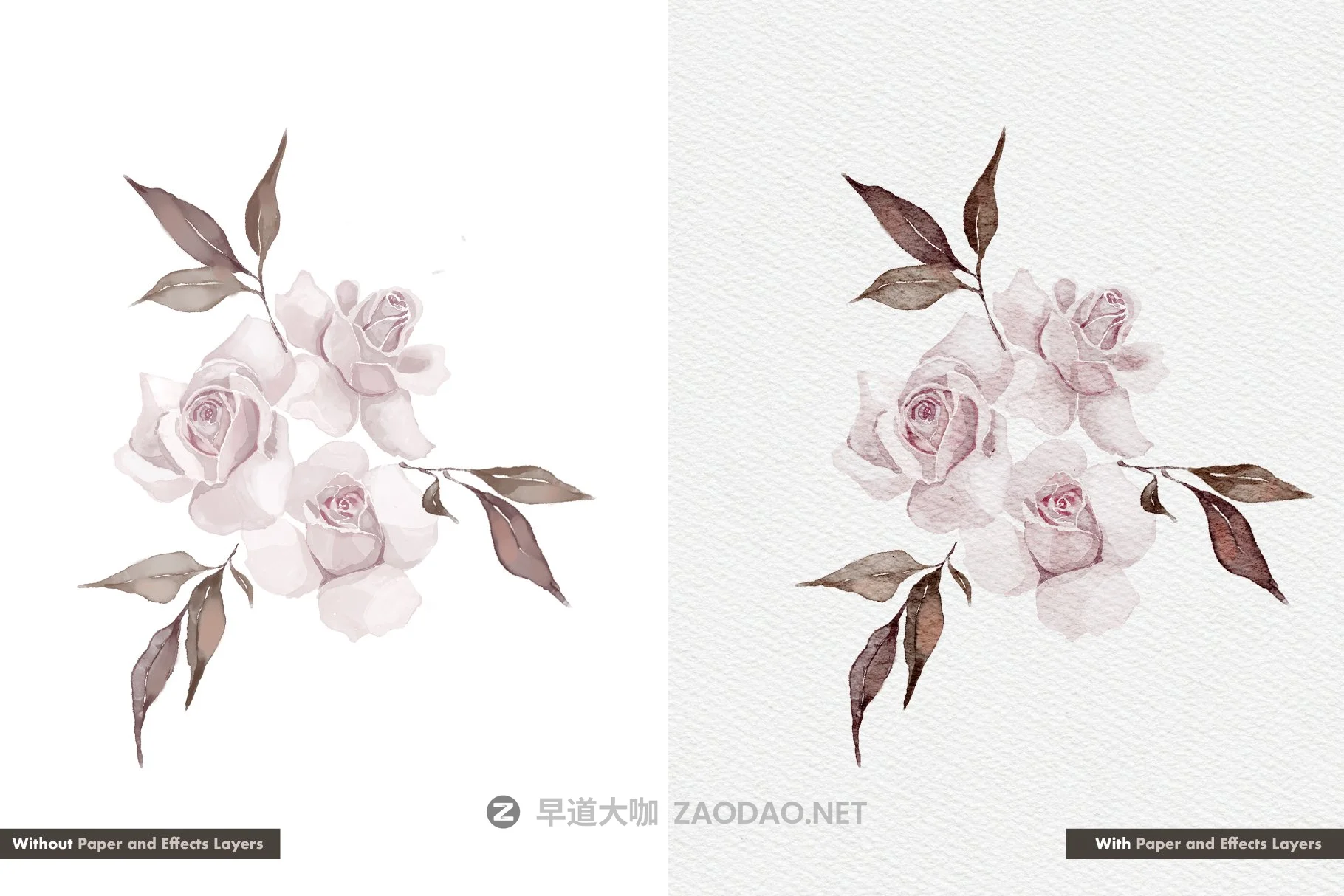 水彩绘画质感Procreate笔刷套装 Realistic Procreate Watercolor Kit插图2 水彩绘画质感Procreate笔刷套装 Realistic Procreate Watercolor Kit插图2