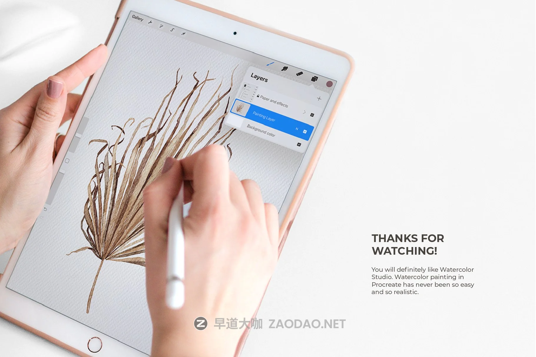 水彩绘画质感Procreate笔刷套装 Realistic Procreate Watercolor Kit插图6 水彩绘画质感Procreate笔刷套装 Realistic Procreate Watercolor Kit插图6