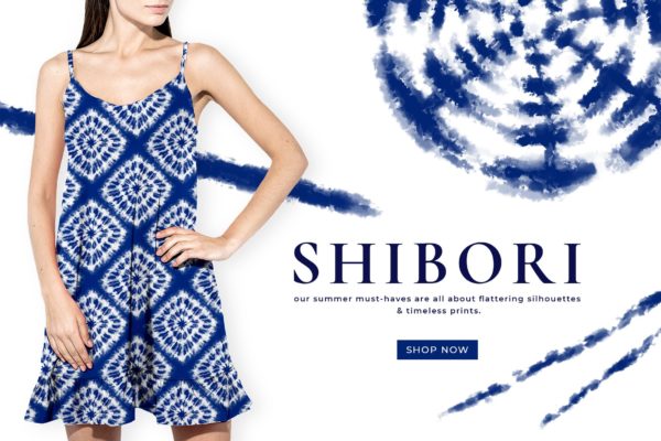 22款日本传统纺织物染色无缝隙图案纹理素材 Shibori Tie Dye Seamless Patterns