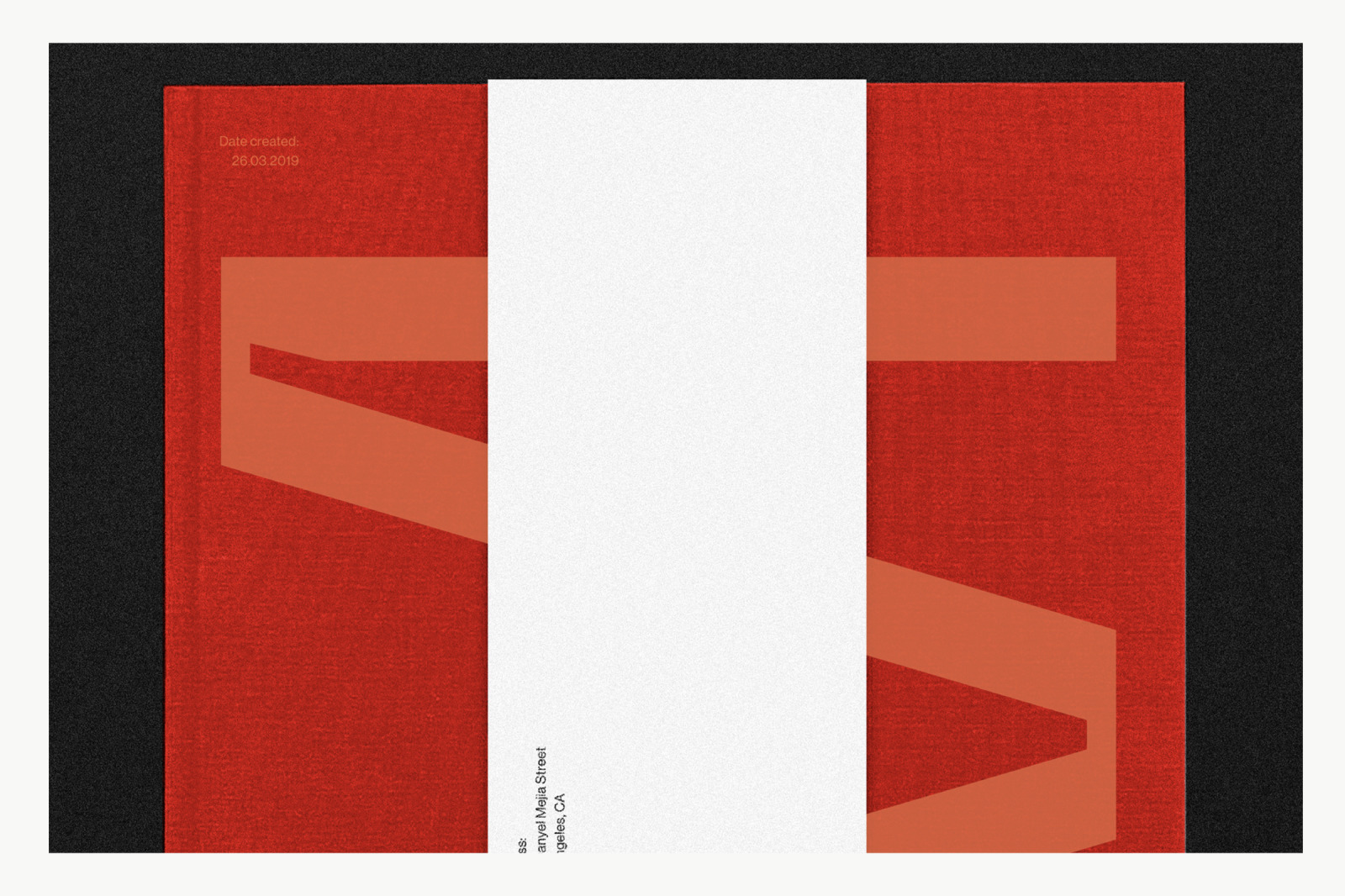 精装书封面设计样机模板 branded hardcover book design