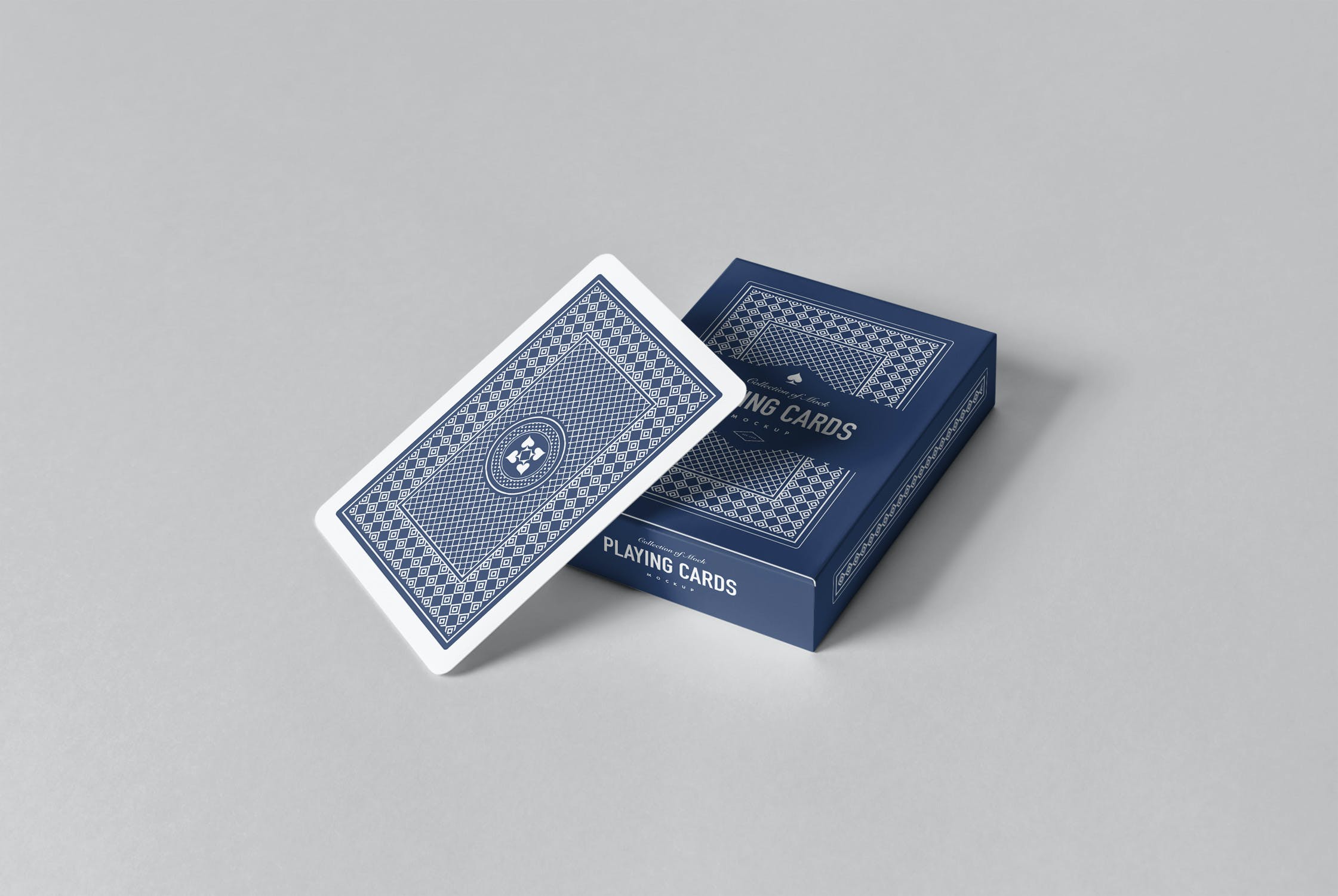 10款扑克牌卡片设计展示样机模板 playing card mockup