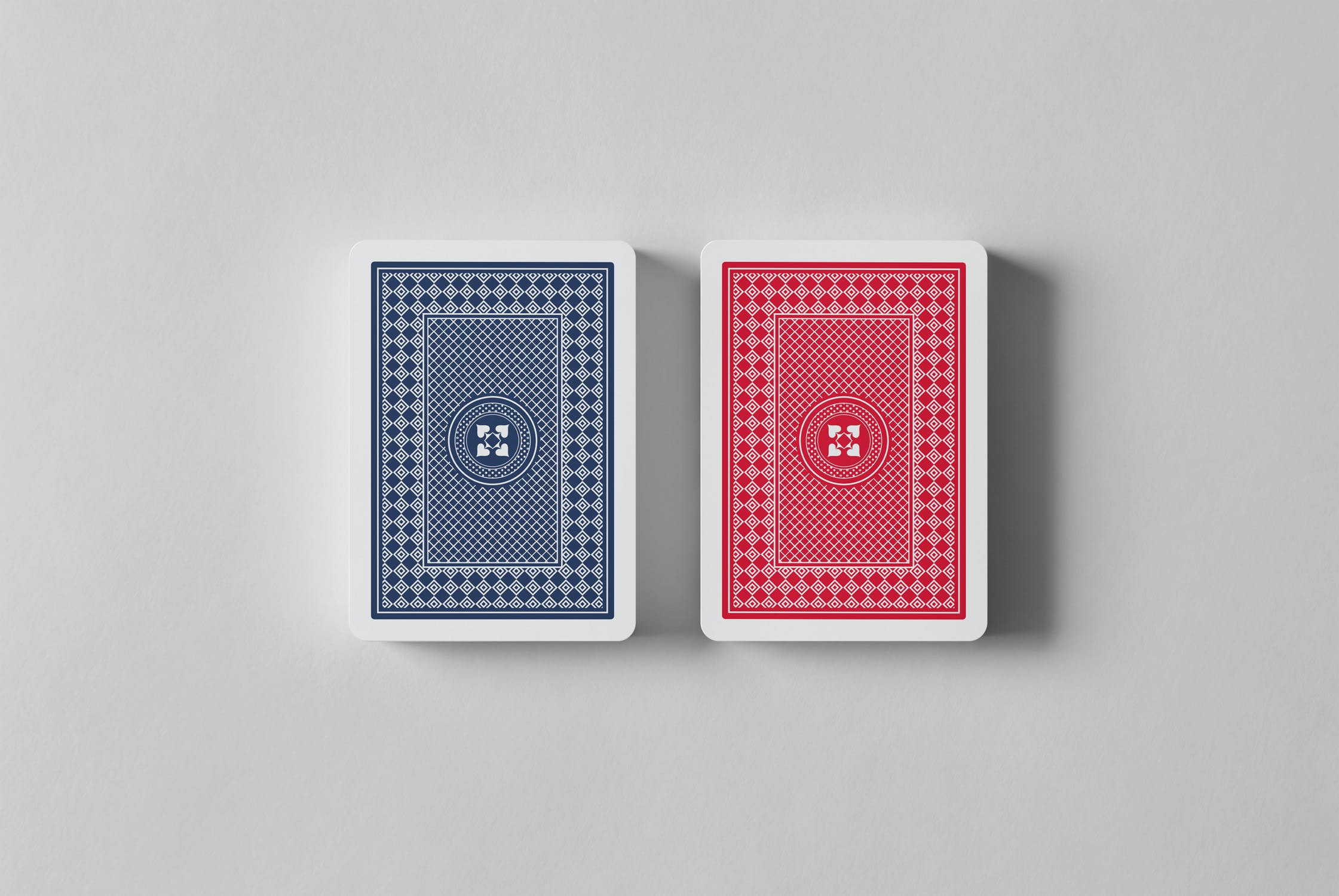 10款扑克牌卡片设计展示样机模板 playing card mockup