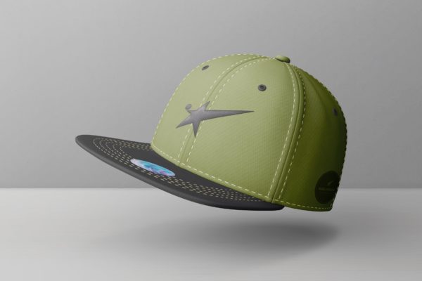 9款棒球帽印花设计展示样机模板 Snapback Baseball Cap Mockups Vol.1