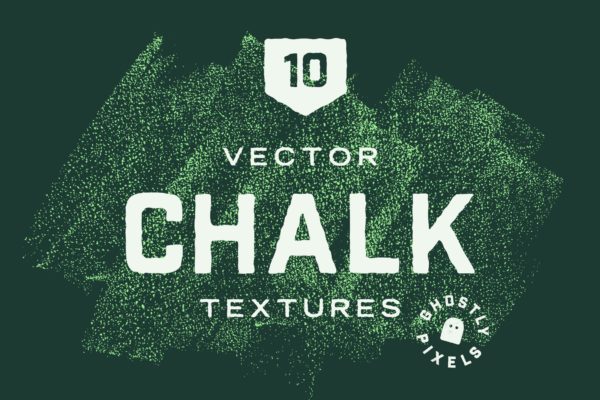 10款高清真实手绘质感粉笔笔触矢量背景纹理底纹素材 Chalk Textures