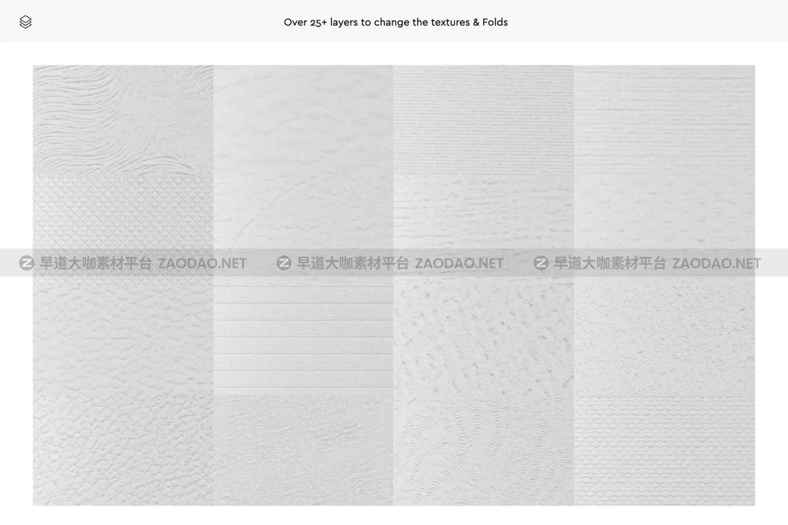 品牌VI设计折痕纹理信纸样机模板 Paper Folds & Textures Branding Mockup插图3