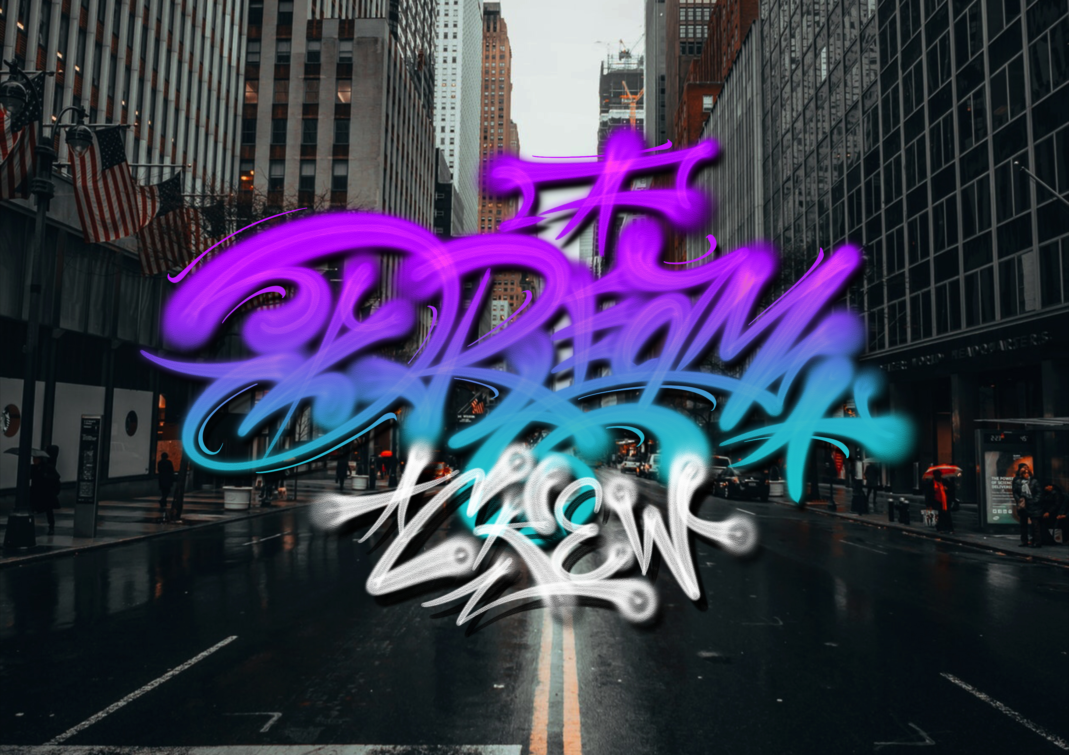 数字绘画涂鸦效果Procreate笔刷下载 GRAFFITI BRUSHES for Procreate插图2