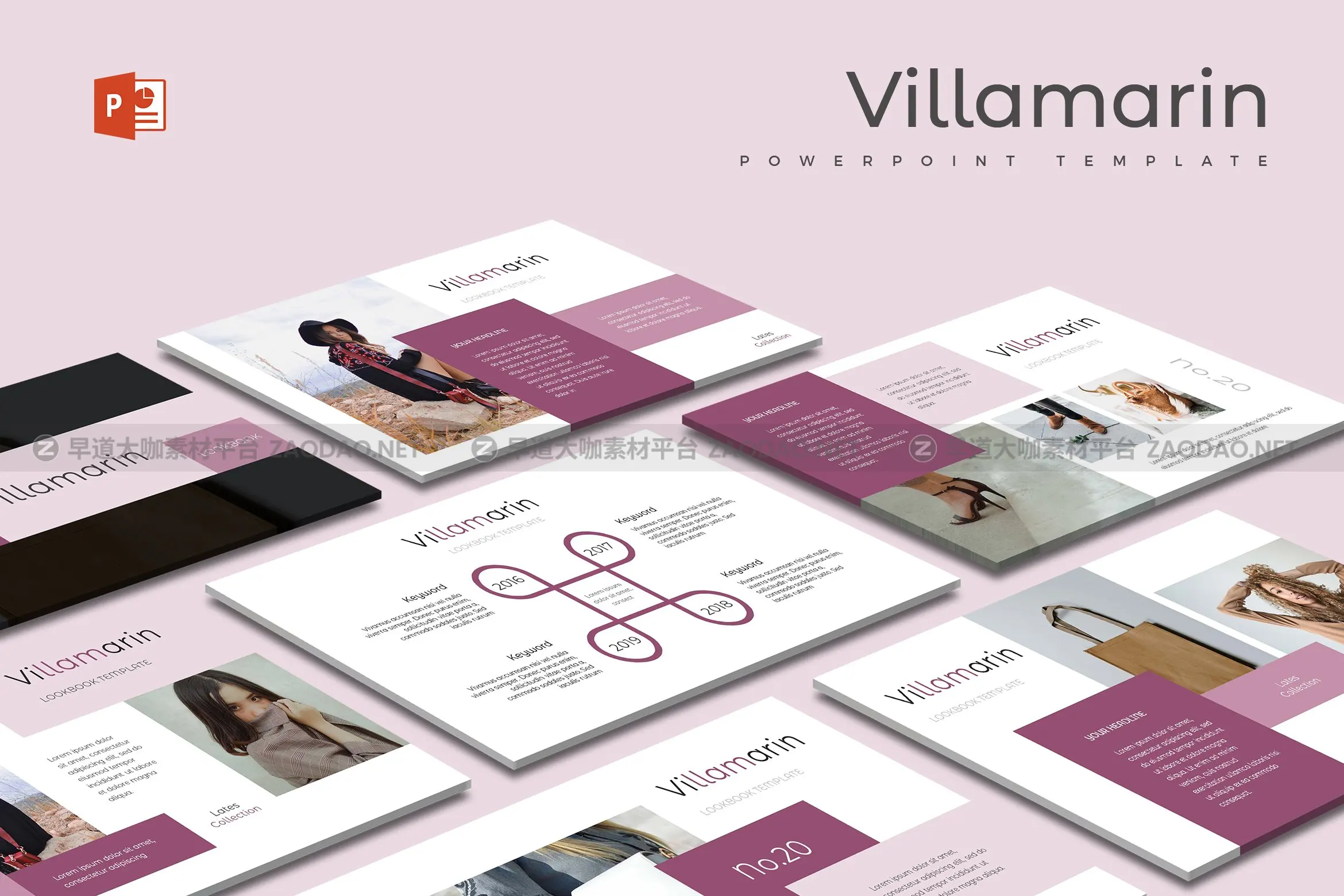 极简多用途排版演示文稿设计模板 Villamarin – Powerpoint Template插图