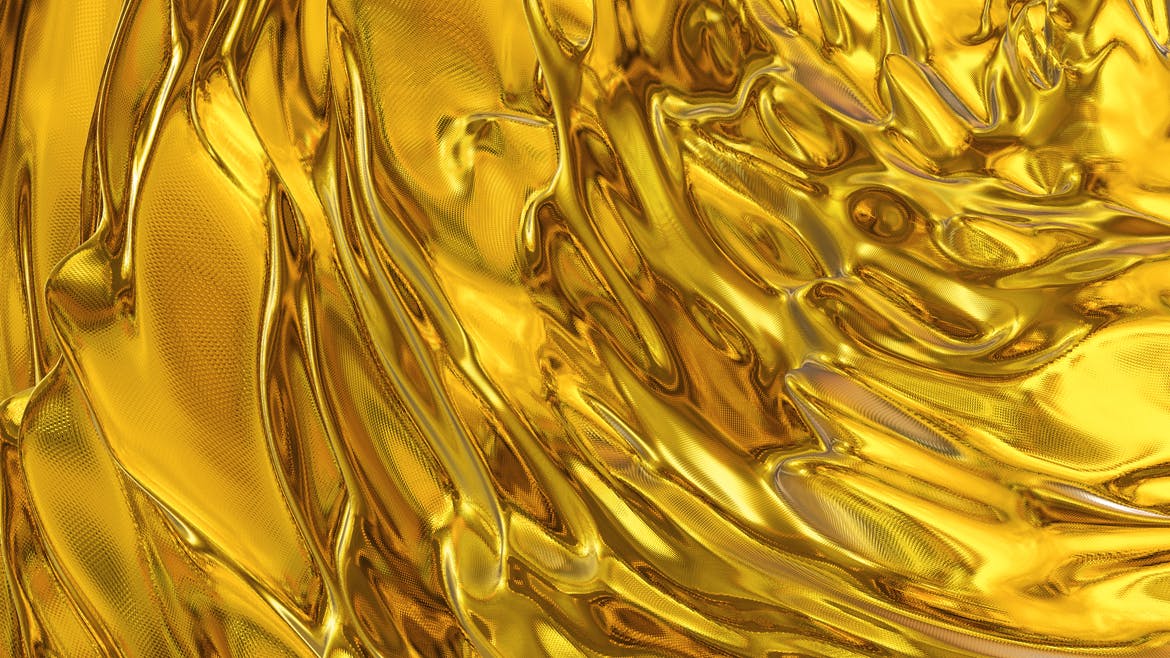 6款高清金色带纹理波浪背景素材goldbackgrounds