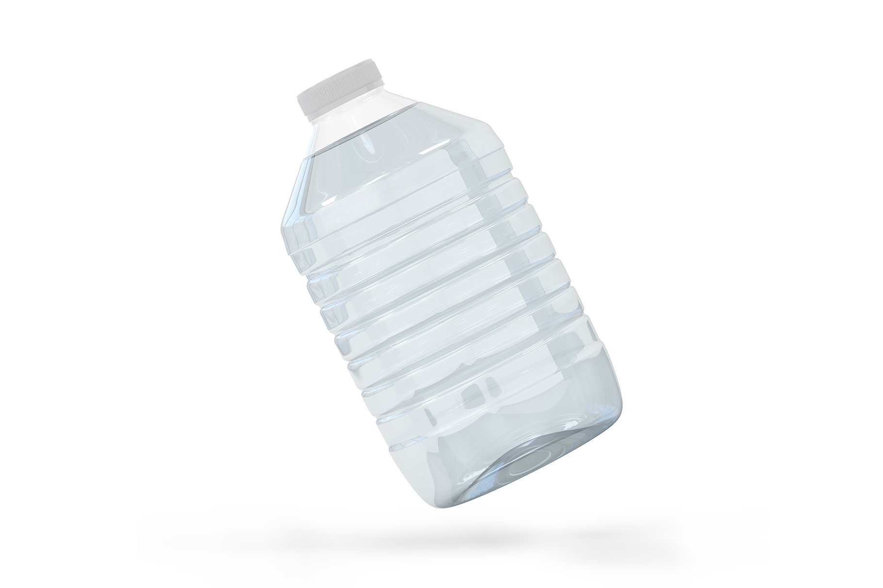 5l透明pet矿泉水瓶样机5lclearpetwaterbottlemockup