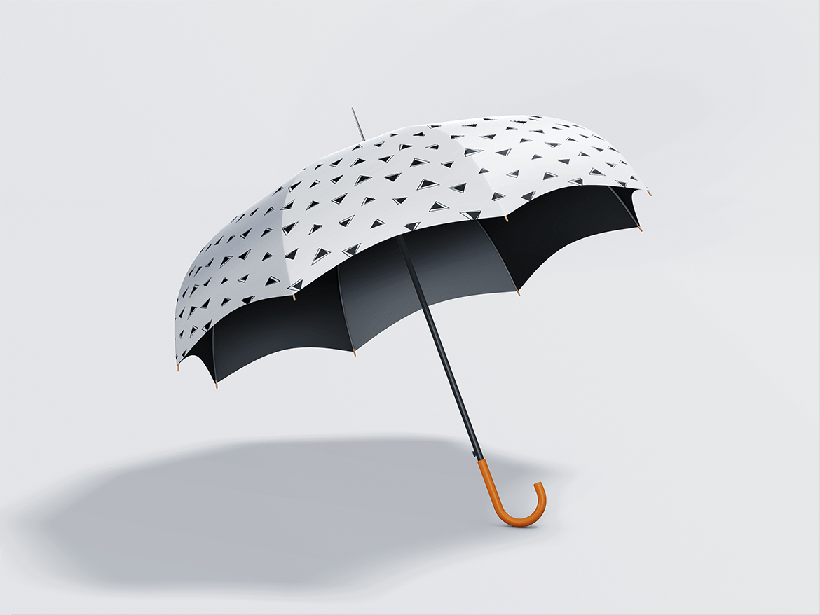 9款雨伞太阳伞印花设计展示样机模板umbrellamockup