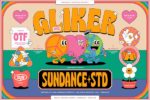 90年代复古卡通漫画贴纸效果英文字体下载 Gliker Font Family by Sundance Tipografia特色图 90年代复古卡通漫画贴纸效果英文字体下载 Gliker Font Family by Sundance Tipografia