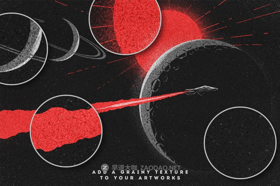 12款粗糙颗粒绘画Procreate笔刷 Grain Procreate Brushes插图1 12款粗糙颗粒绘画Procreate笔刷 Grain Procreate Brushes插图1