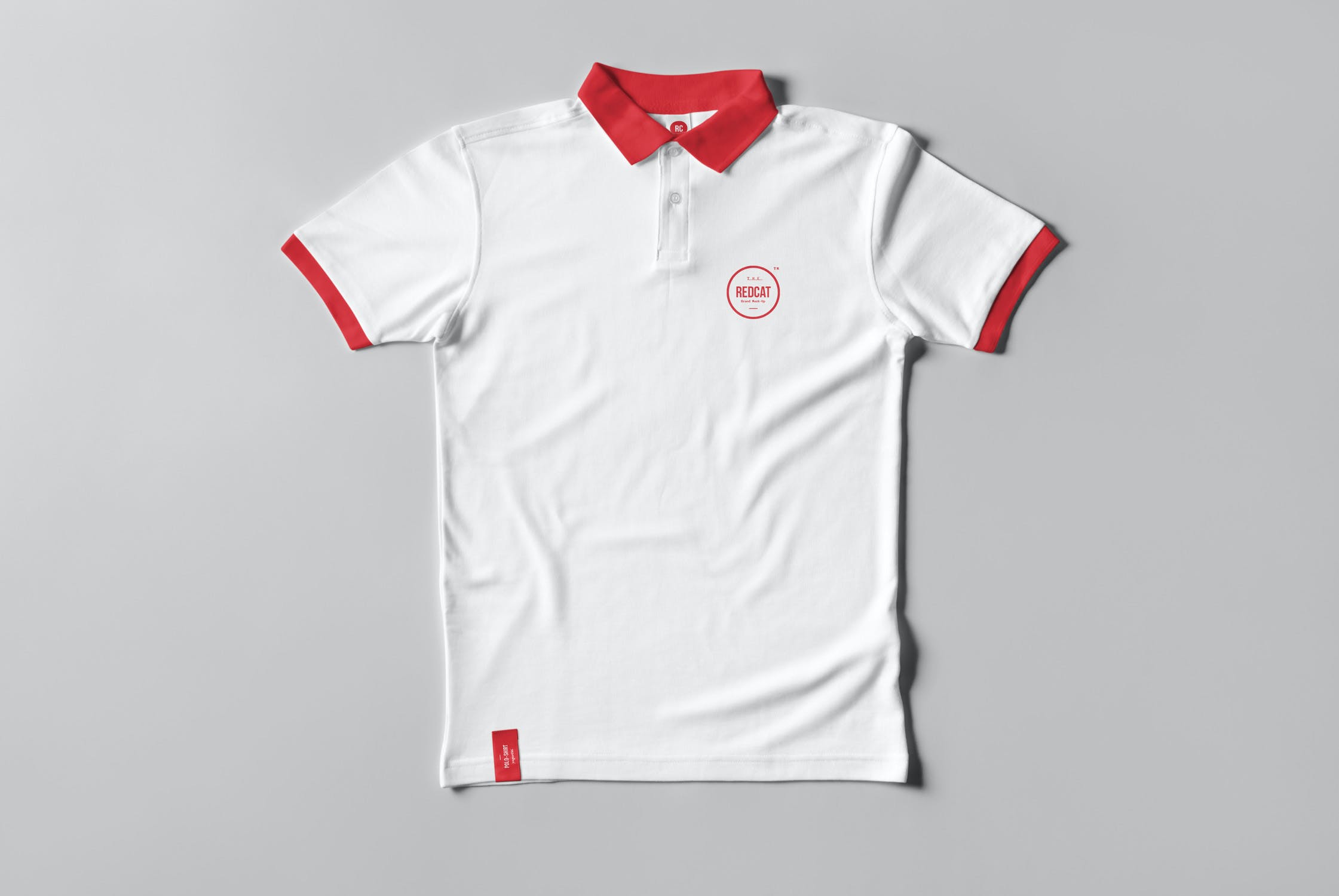 7款半袖polo衫设计展示样机模板 polo shirt mockup