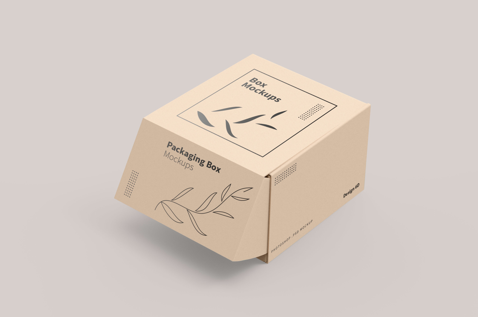 5款产品快递包装纸盒设计展示样机mailerboxpackagingmockups