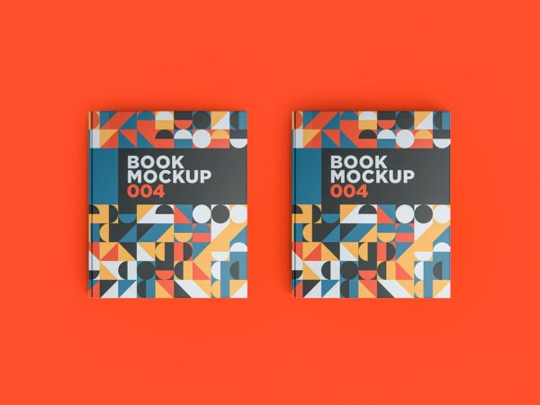 24款逼真精装书画册设计展示样机模板 Book Mockup Set