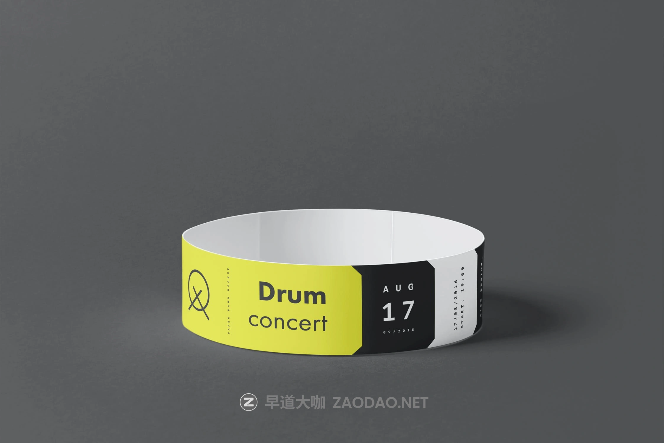 8款逼真纸质手环环腕带样机模板 Paper Band Mockup插图1 8款逼真纸质手环环腕带样机模板 Paper Band Mockup插图1