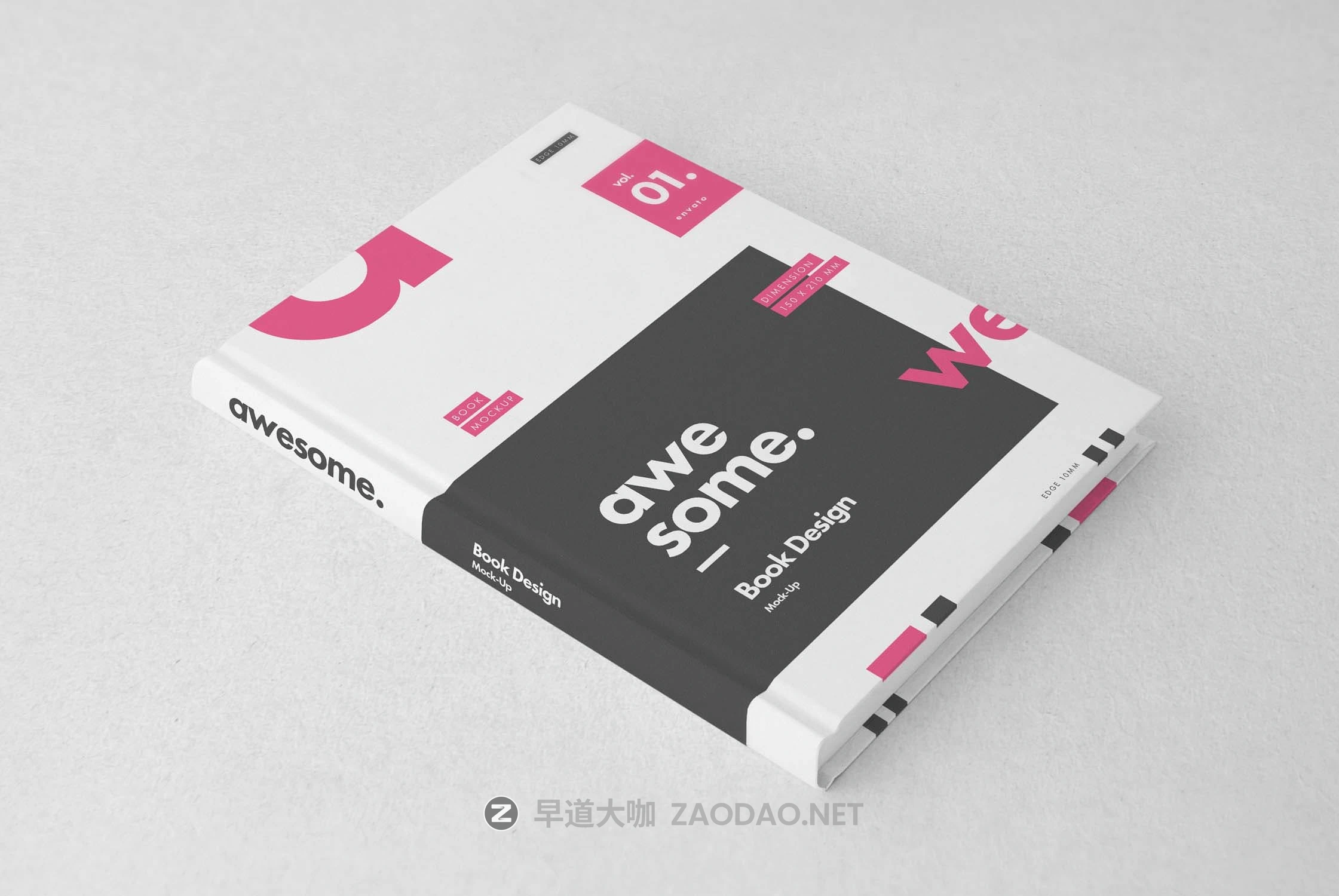 逼真精装书画册设计展示样机PSD模板素材 Book Mockup插图1 逼真精装书画册设计展示样机PSD模板素材 Book Mockup插图1