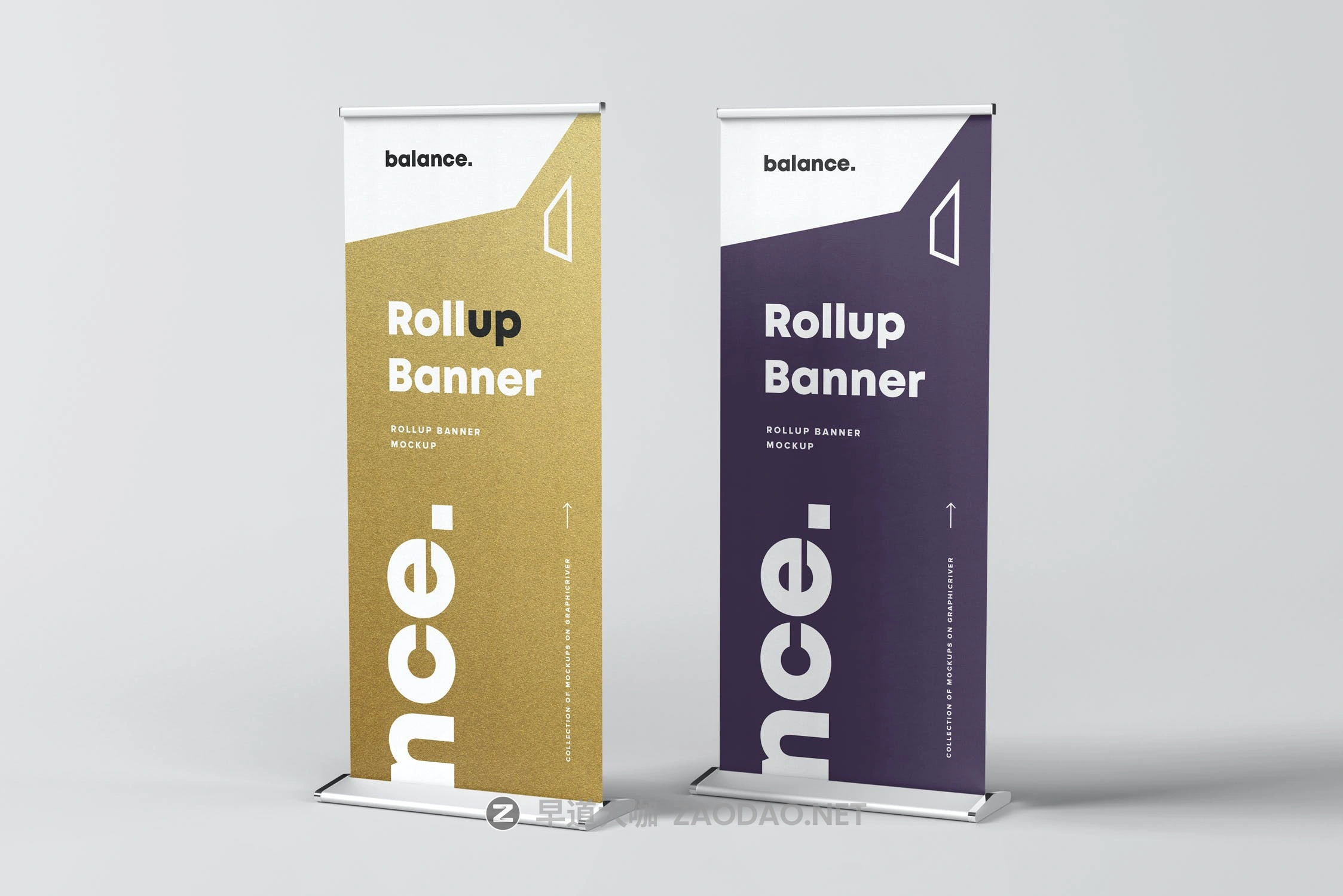 7款自立式易拉宝展架横幅海报设计展示样机模板 Roll Up Banner Mockup插图5 7款自立式易拉宝展架横幅海报设计展示样机模板 Roll Up Banner Mockup插图5