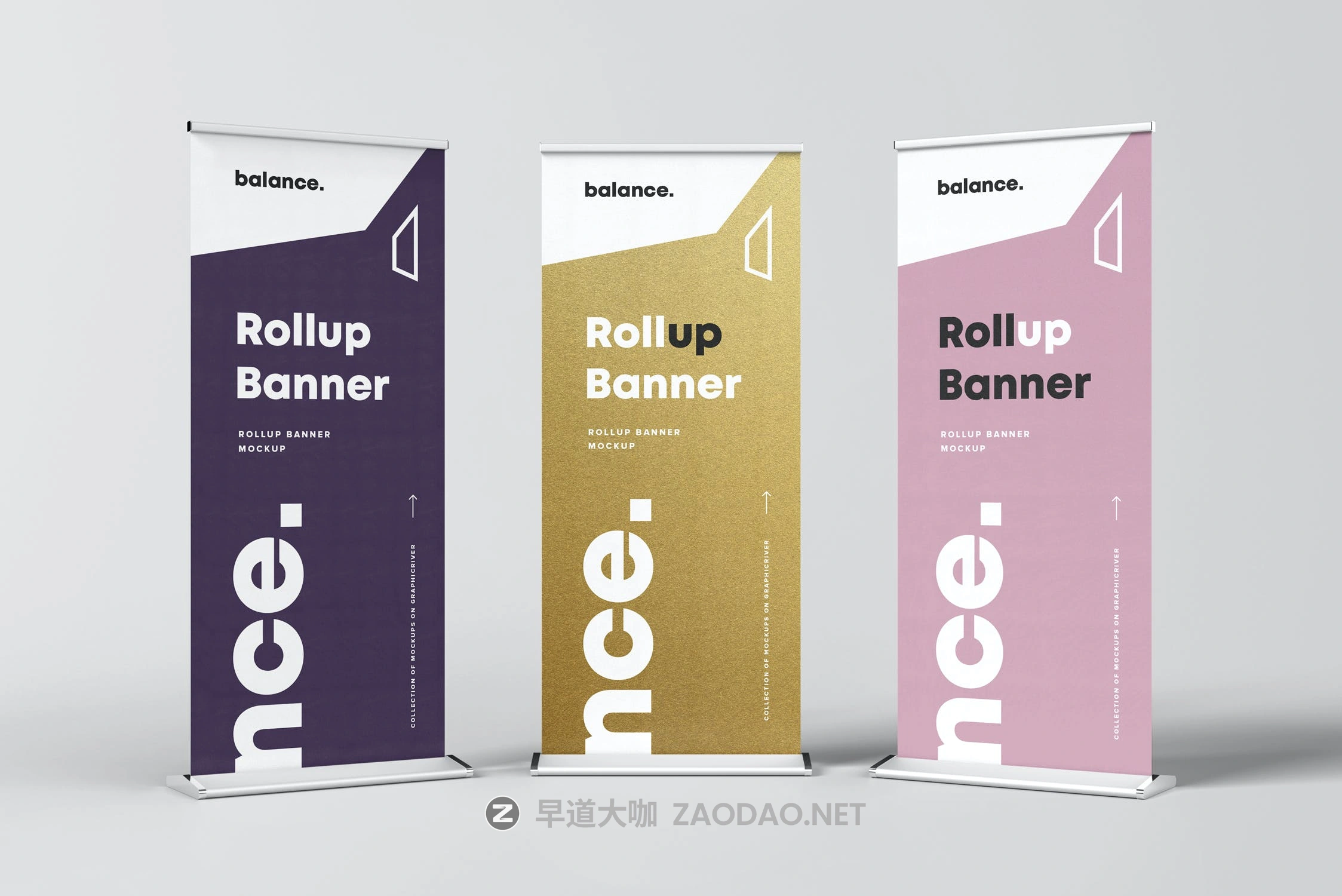 7款自立式易拉宝展架横幅海报设计展示样机模板 Roll Up Banner Mockup插图6 7款自立式易拉宝展架横幅海报设计展示样机模板 Roll Up Banner Mockup插图6