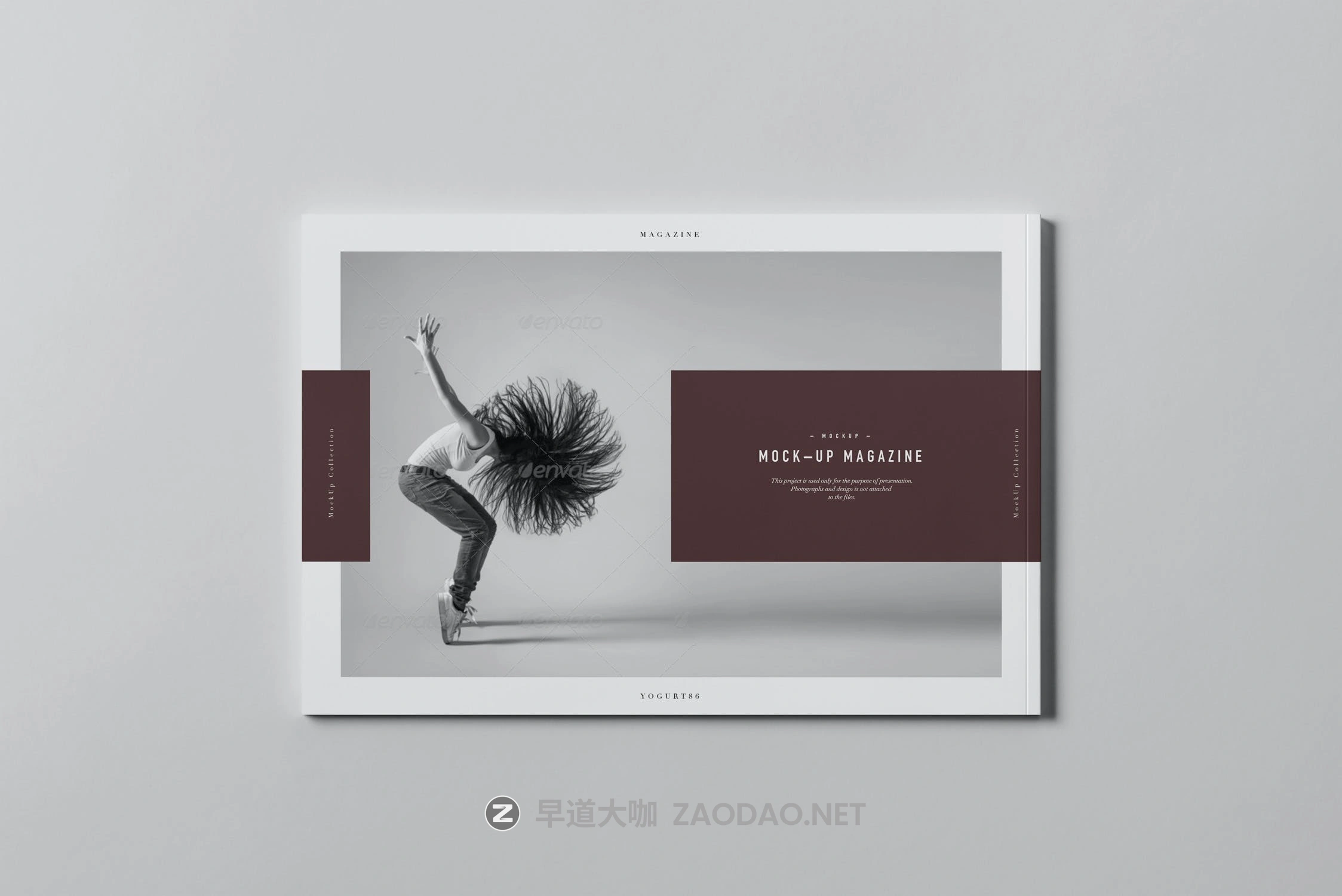 10款A4横版宣传画册杂志设计展示样机PSD模板 A4 Horizontal Magazine Mockup 3插图8 10款A4横版宣传画册杂志设计展示样机PSD模板 A4 Horizontal Magazine Mockup 3插图8