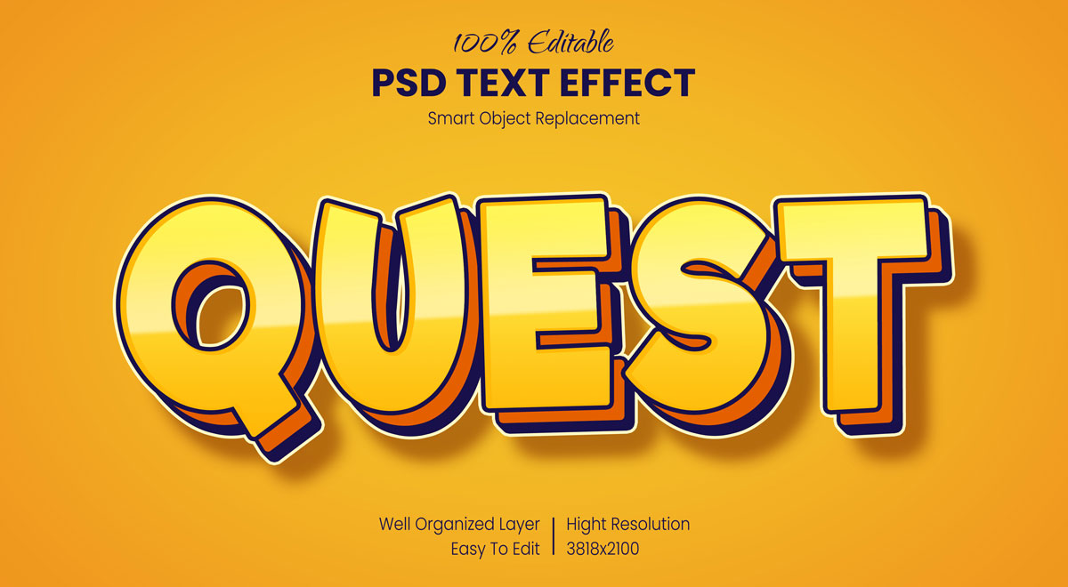 18种卡通漫画风格海报标题文字设计ps样式模板18cartoonphotoshoptext