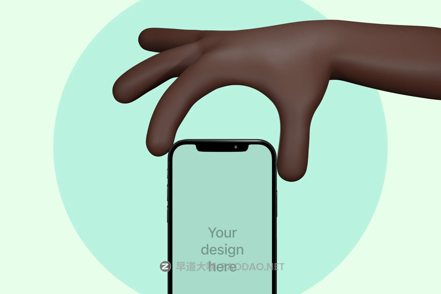 有趣3D卡通手持苹果手机iPhone屏幕演示样机模板 Handzz – 3D Hands Mockup插图8 有趣3D卡通手持苹果手机iPhone屏幕演示样机模板 Handzz – 3D Hands Mockup插图8