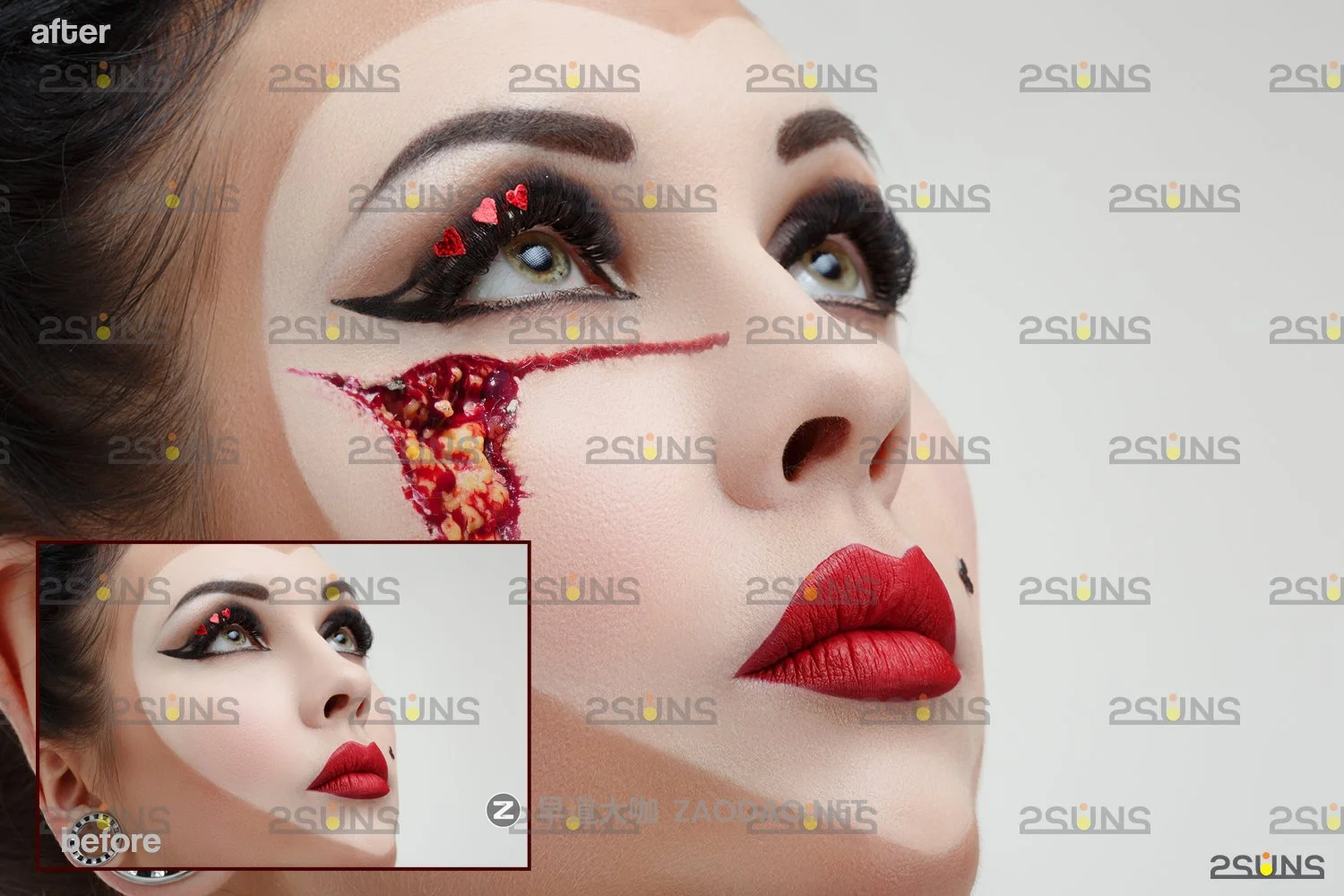 25款高清万圣节主题血液受伤飞溅效果PS叠加层PNG免抠图片素材 Wounds and Scars, Blood Splatter Overlay插图7 25款高清万圣节主题血液受伤飞溅效果PS叠加层PNG免抠图片素材 Wounds and Scars, Blood Splatter Overlay插图7