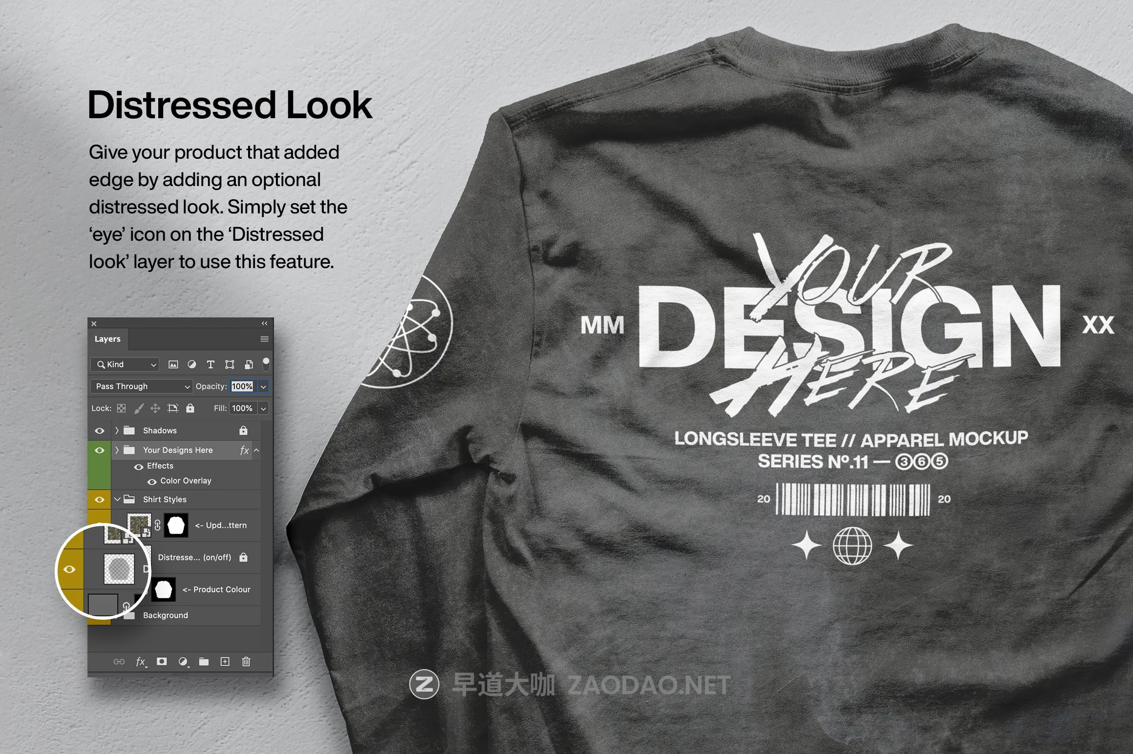 纯棉圆领长袖T恤印花图案设计贴图样机合集 Long Sleeve Tee – Mockup Bundle插图8 纯棉圆领长袖T恤印花图案设计贴图样机合集 Long Sleeve Tee – Mockup Bundle插图8