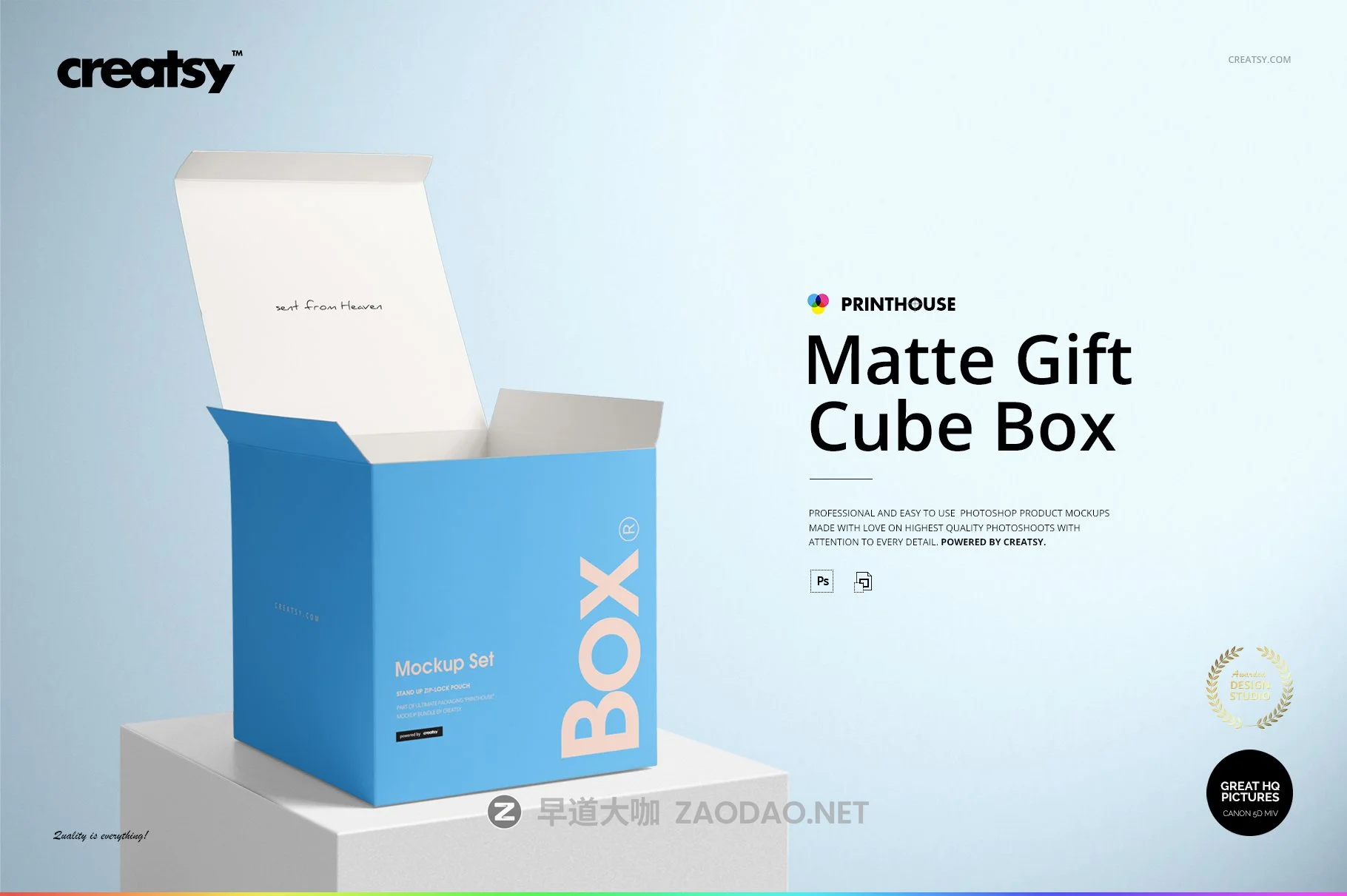 方形哑光产品礼品包装纸盒设计贴图样机套装 Matte Gift Square Box Mockup Set插图 方形哑光产品礼品包装纸盒设计贴图样机套装 Matte Gift Square Box Mockup Set插图