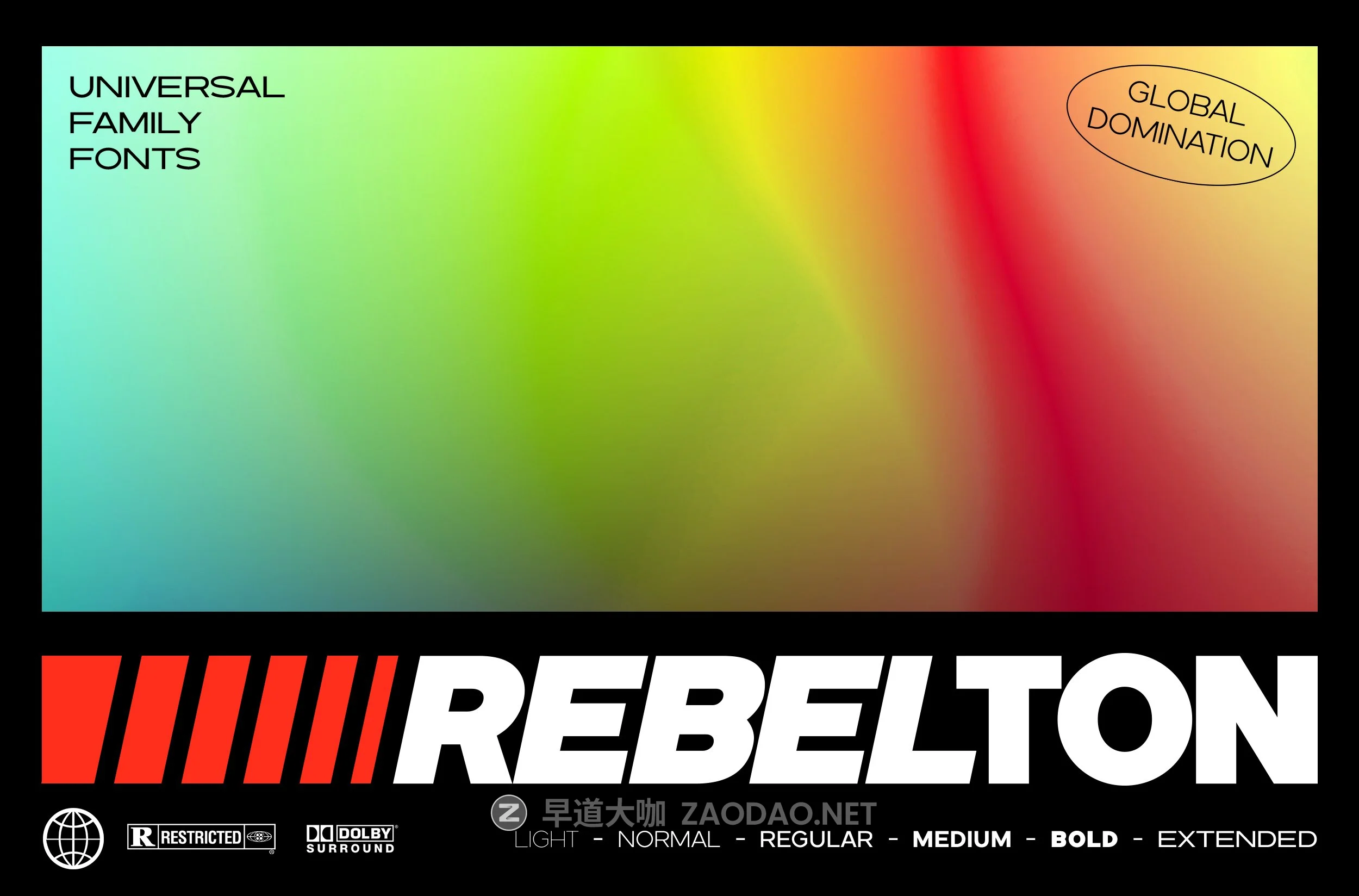 现代潮流广告杂志品牌标识包装无衬线英文字体素材 REBELTON – Modern Sans Serif Family插图 现代潮流广告杂志品牌标识包装无衬线英文字体素材 REBELTON – Modern Sans Serif Family插图
