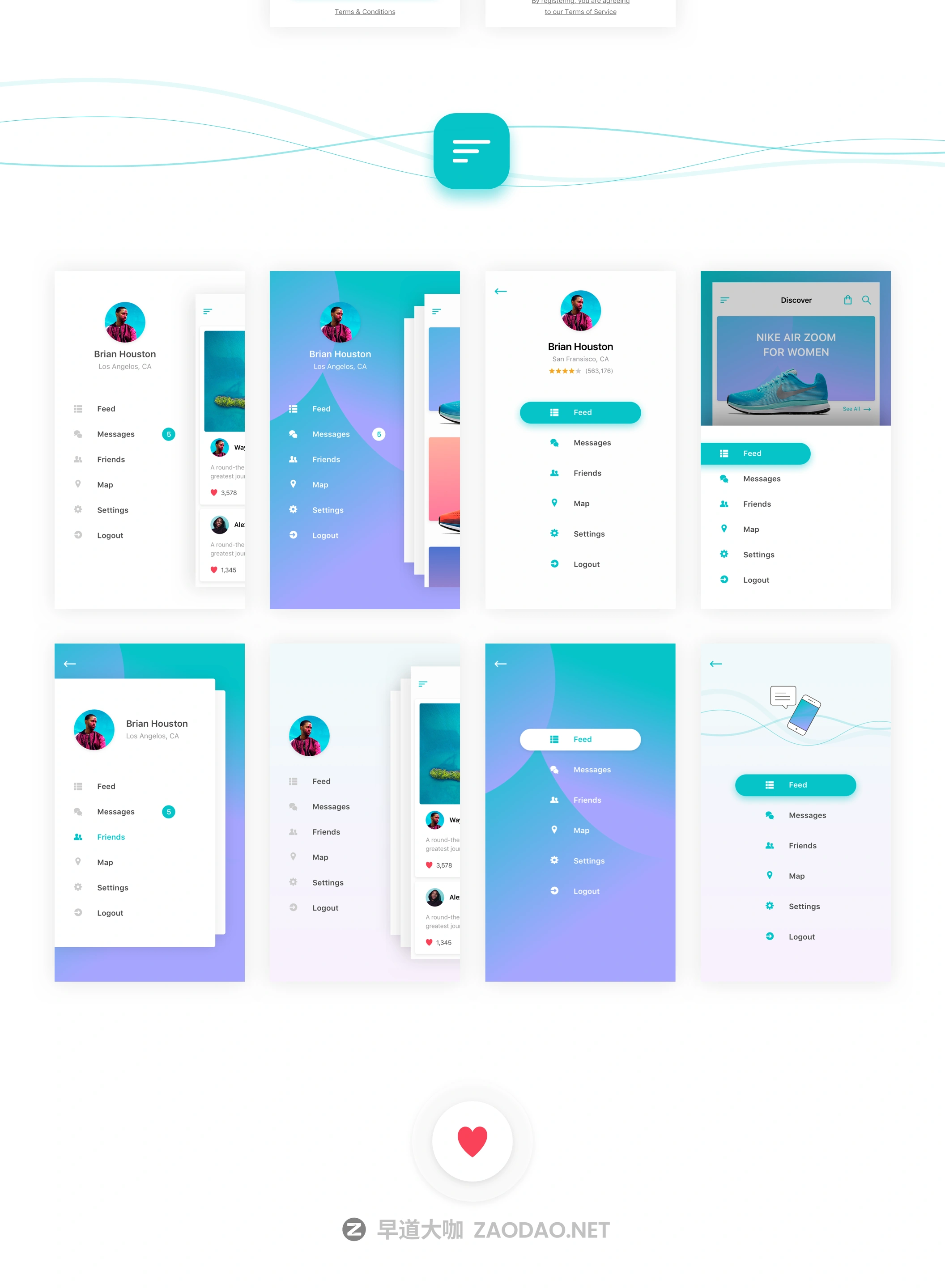 多功能旅行社交商城iOS APP应用程序设计UI套件 Maui iOS UI Kit插图10 多功能旅行社交商城iOS APP应用程序设计UI套件 Maui iOS UI Kit插图10