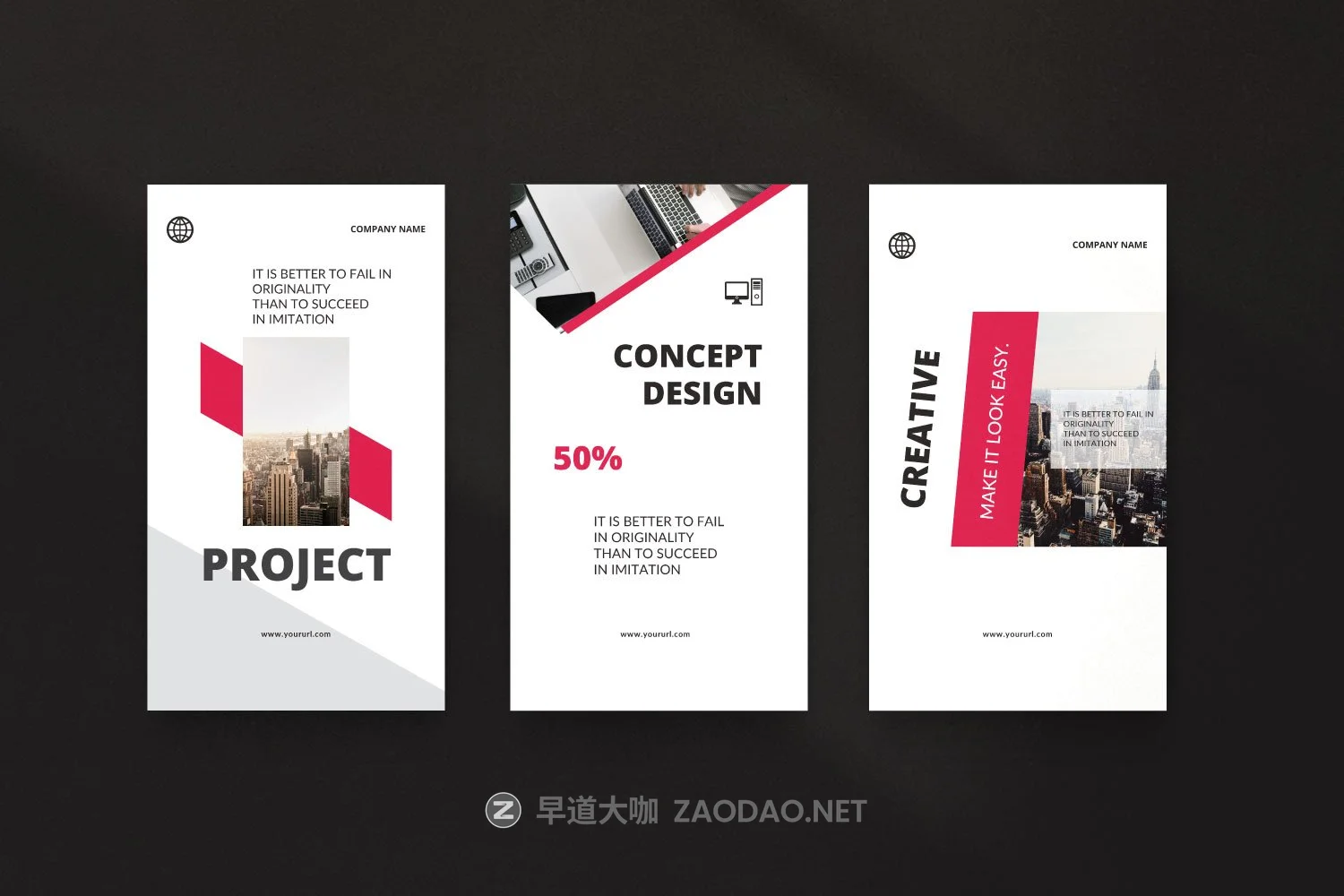 时尚几何元素修饰品牌推广新媒体电商徽标模板 ROGUE – Business Social Media Brand插图10 时尚几何元素修饰品牌推广新媒体电商徽标模板 ROGUE – Business Social Media Brand插图10