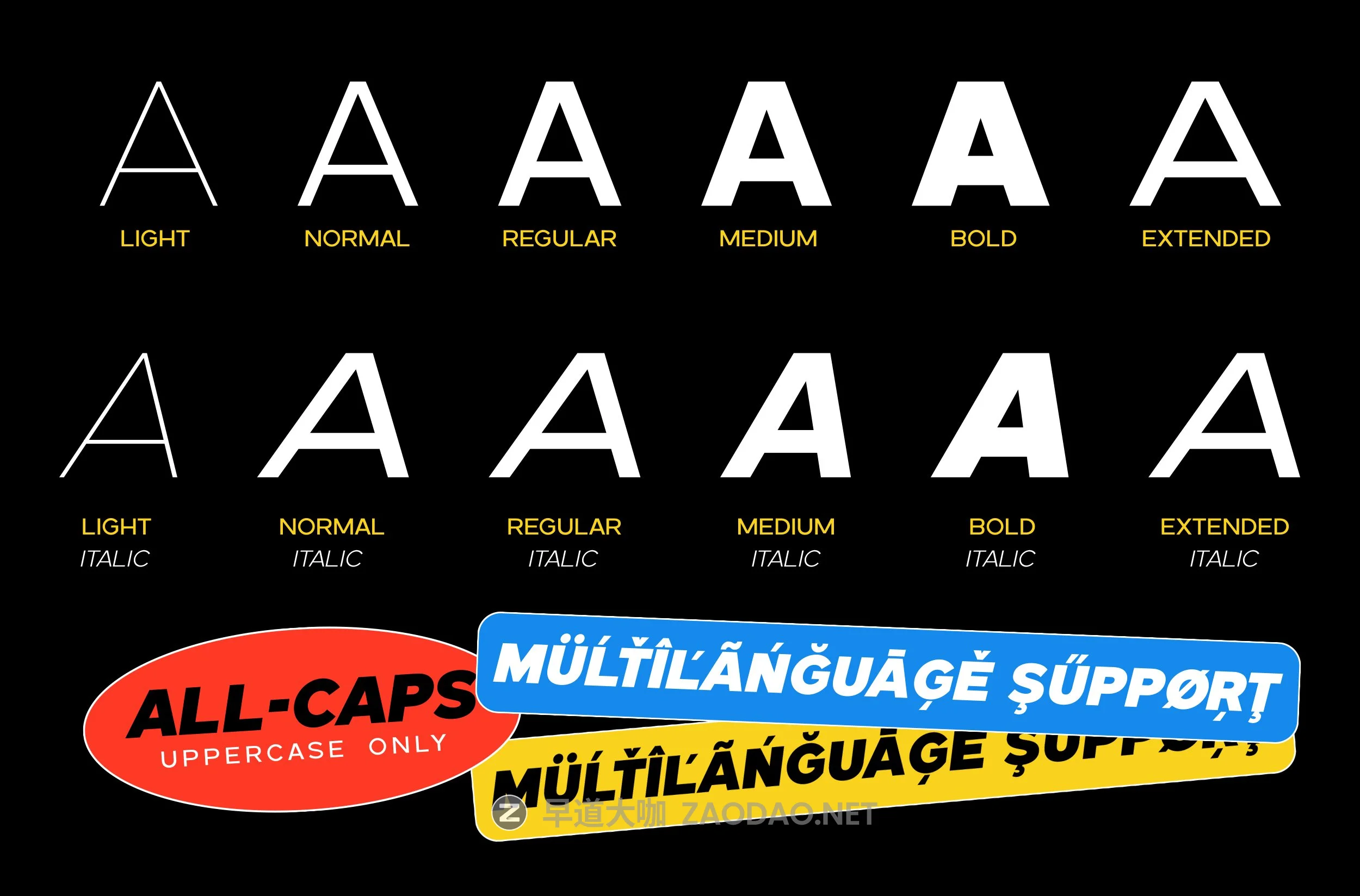 现代潮流广告杂志品牌标识包装无衬线英文字体素材 REBELTON – Modern Sans Serif Family插图11 现代潮流广告杂志品牌标识包装无衬线英文字体素材 REBELTON – Modern Sans Serif Family插图11