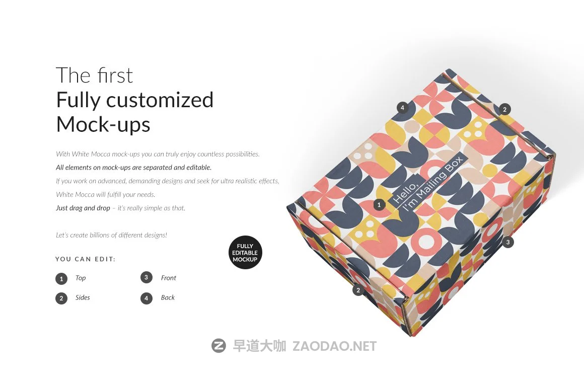 15款产品礼品包装纸盒设计展示贴图样机 15x Mailing Boxes Mockups插图3 15款产品礼品包装纸盒设计展示贴图样机 15x Mailing Boxes Mockups插图3