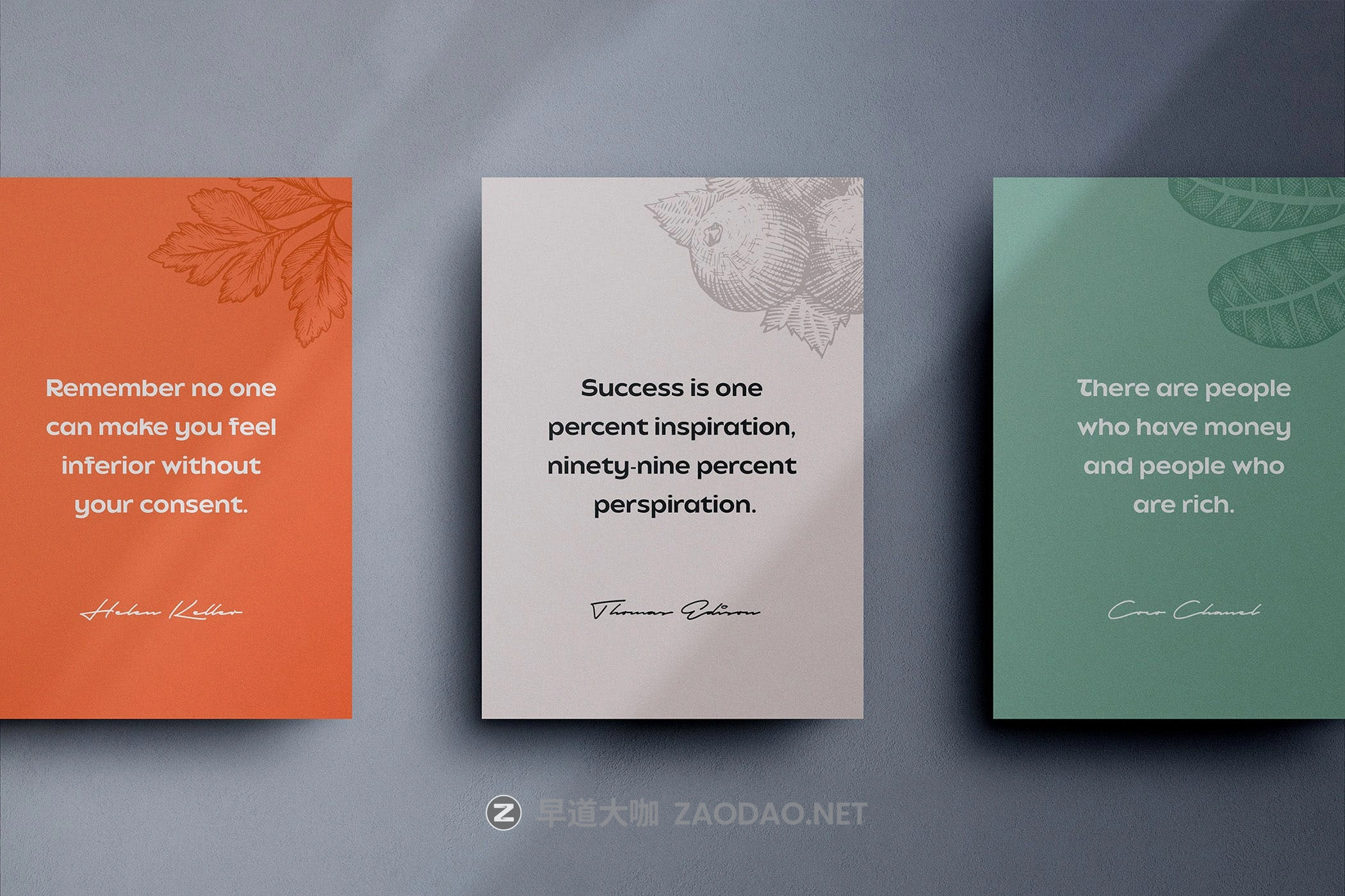 带阴影海报宣传单设计智能贴图样机模板 Pome Shadow Stationery Mockup插图1 带阴影海报宣传单设计智能贴图样机模板 Pome Shadow Stationery Mockup插图1