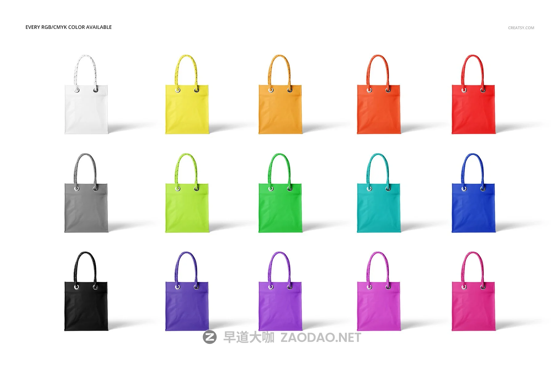 亚光PVC购物手提袋设计展示贴图样机模板 Matte PVC Reusable Tote Bag Mockups插图2 亚光PVC购物手提袋设计展示贴图样机模板 Matte PVC Reusable Tote Bag Mockups插图2