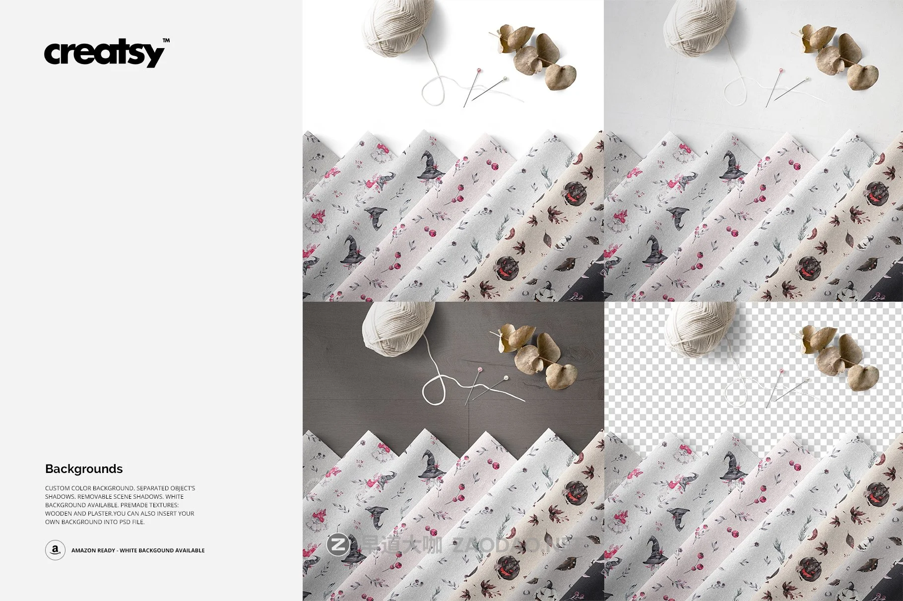 折叠织物布料印花设计展示样机模板 Folded Fabrics Mockup 27/FF v.6插图2 折叠织物布料印花设计展示样机模板 Folded Fabrics Mockup 27/FF v.6插图2