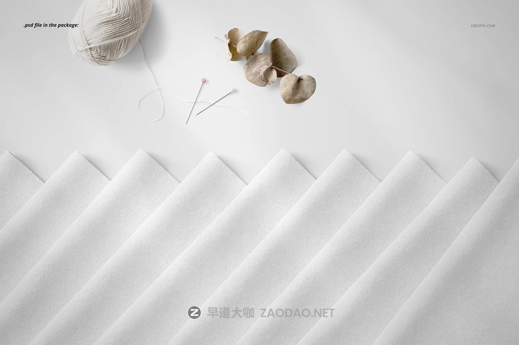 折叠织物布料印花设计展示样机模板 Folded Fabrics Mockup 27/FF v.6插图3 折叠织物布料印花设计展示样机模板 Folded Fabrics Mockup 27/FF v.6插图3