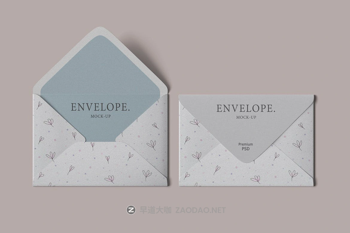 逼真明信片贺卡信封设计展示贴图样机 Envelope & Postcard Mockups插图3 逼真明信片贺卡信封设计展示贴图样机 Envelope & Postcard Mockups插图3