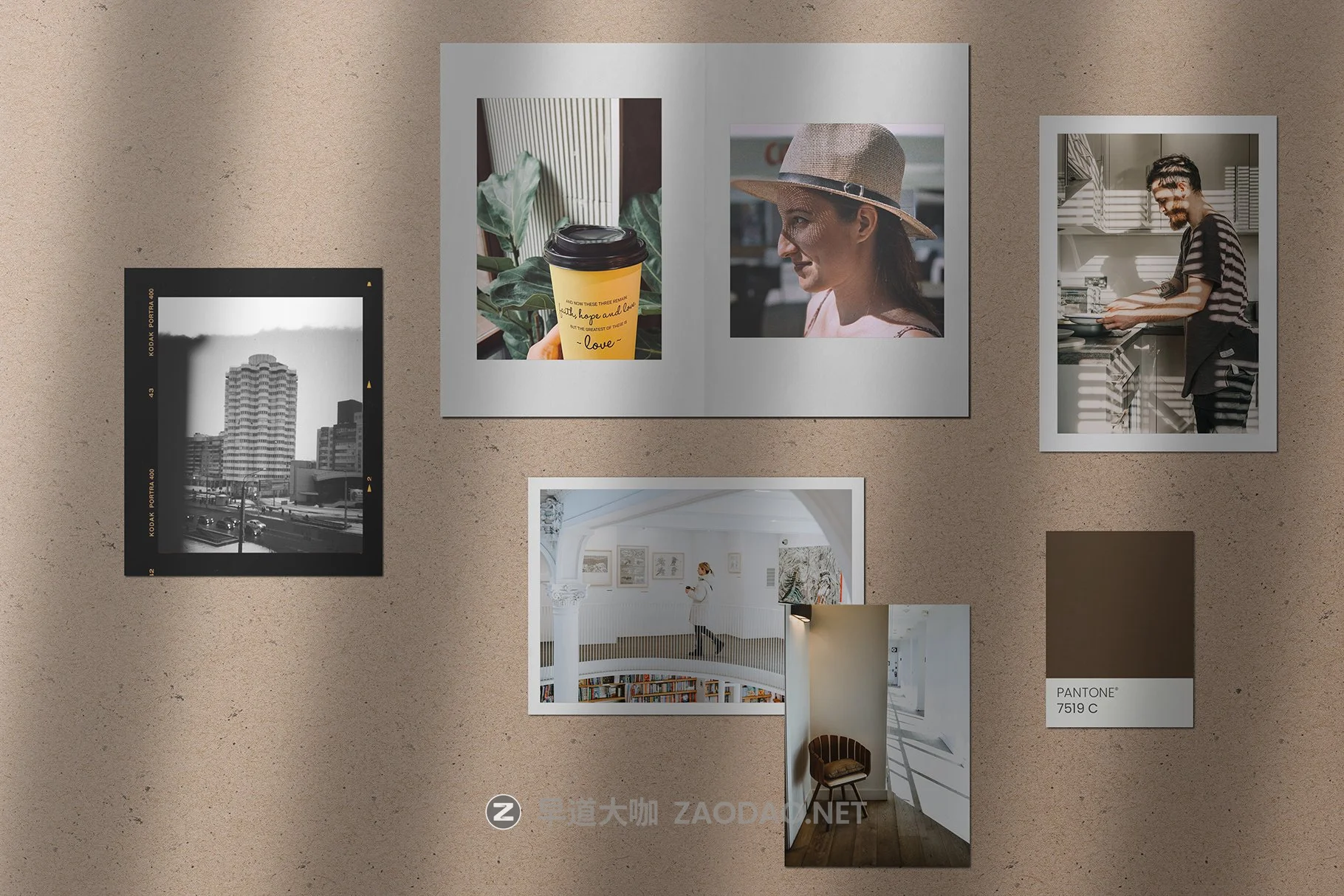 时尚优雅剪贴相片情绪版卡片设计展示智能贴图样机PSD模板 Moodboard Mockup Kit插图4 时尚优雅剪贴相片情绪版卡片设计展示智能贴图样机PSD模板 Moodboard Mockup Kit插图4