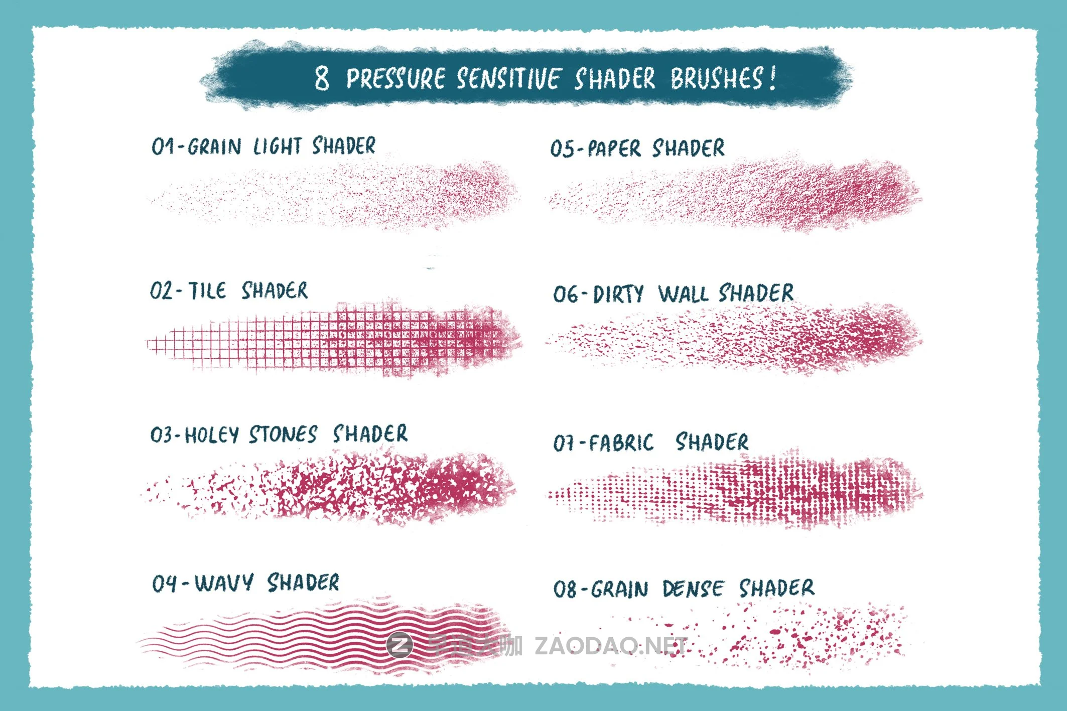 粗糙点状颗粒毛刺Precreate笔刷合集 On The Road – Procreate Brush Set插图5 粗糙点状颗粒毛刺Precreate笔刷合集 On The Road – Procreate Brush Set插图5