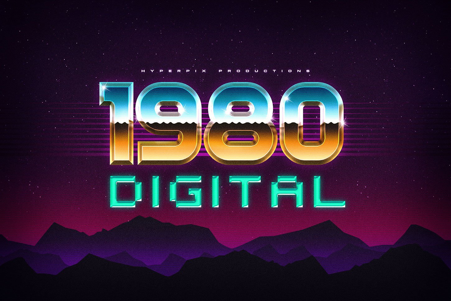 80s text and logo effects vol