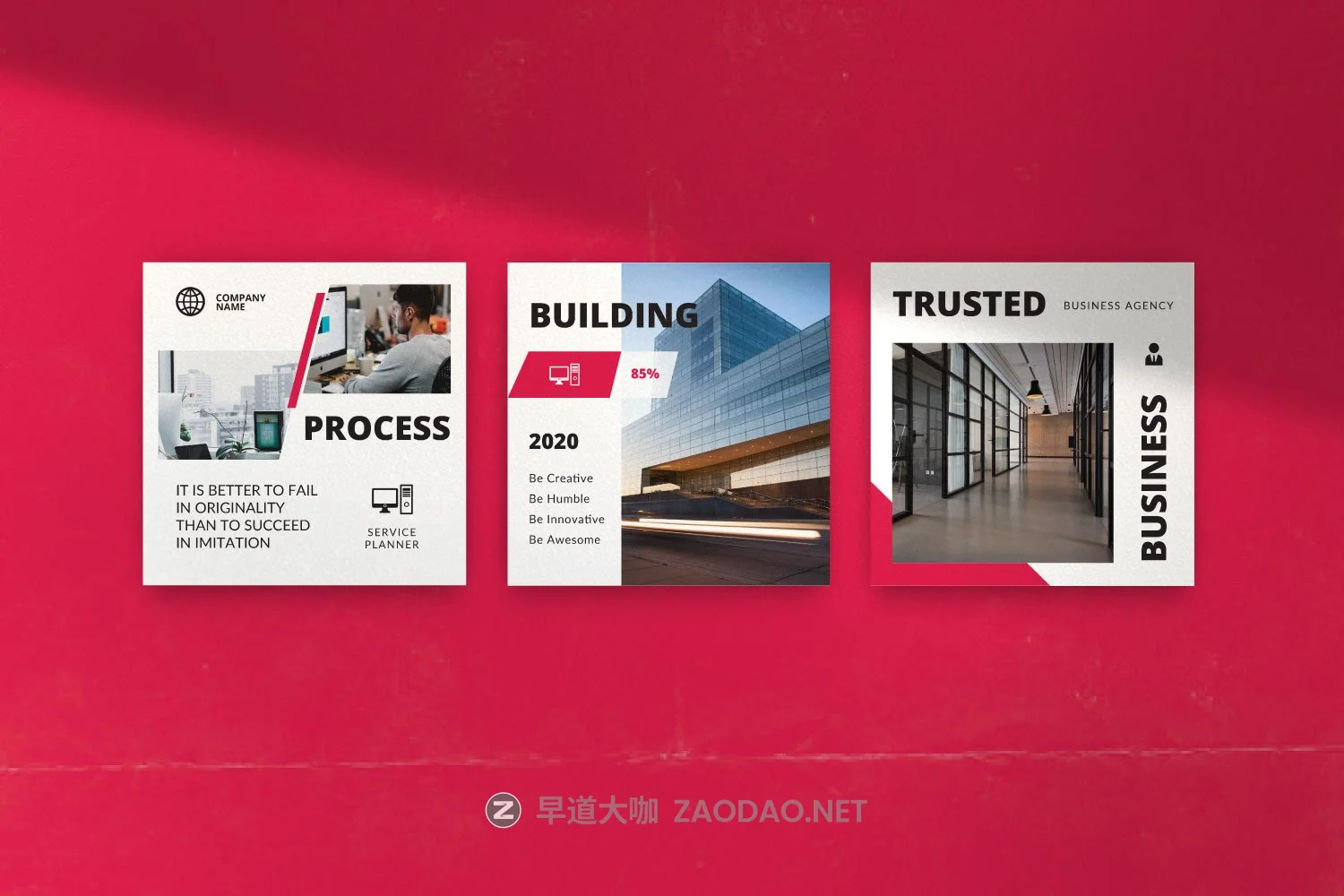 时尚几何元素修饰品牌推广新媒体电商徽标模板 ROGUE – Business Social Media Brand插图8 时尚几何元素修饰品牌推广新媒体电商徽标模板 ROGUE – Business Social Media Brand插图8