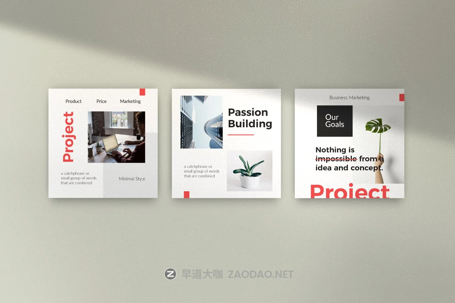 极简设计摄影作品集推广新媒体电商海报模板 PASSION – Modern Business Instagram插图8 极简设计摄影作品集推广新媒体电商海报模板 PASSION – Modern Business Instagram插图8