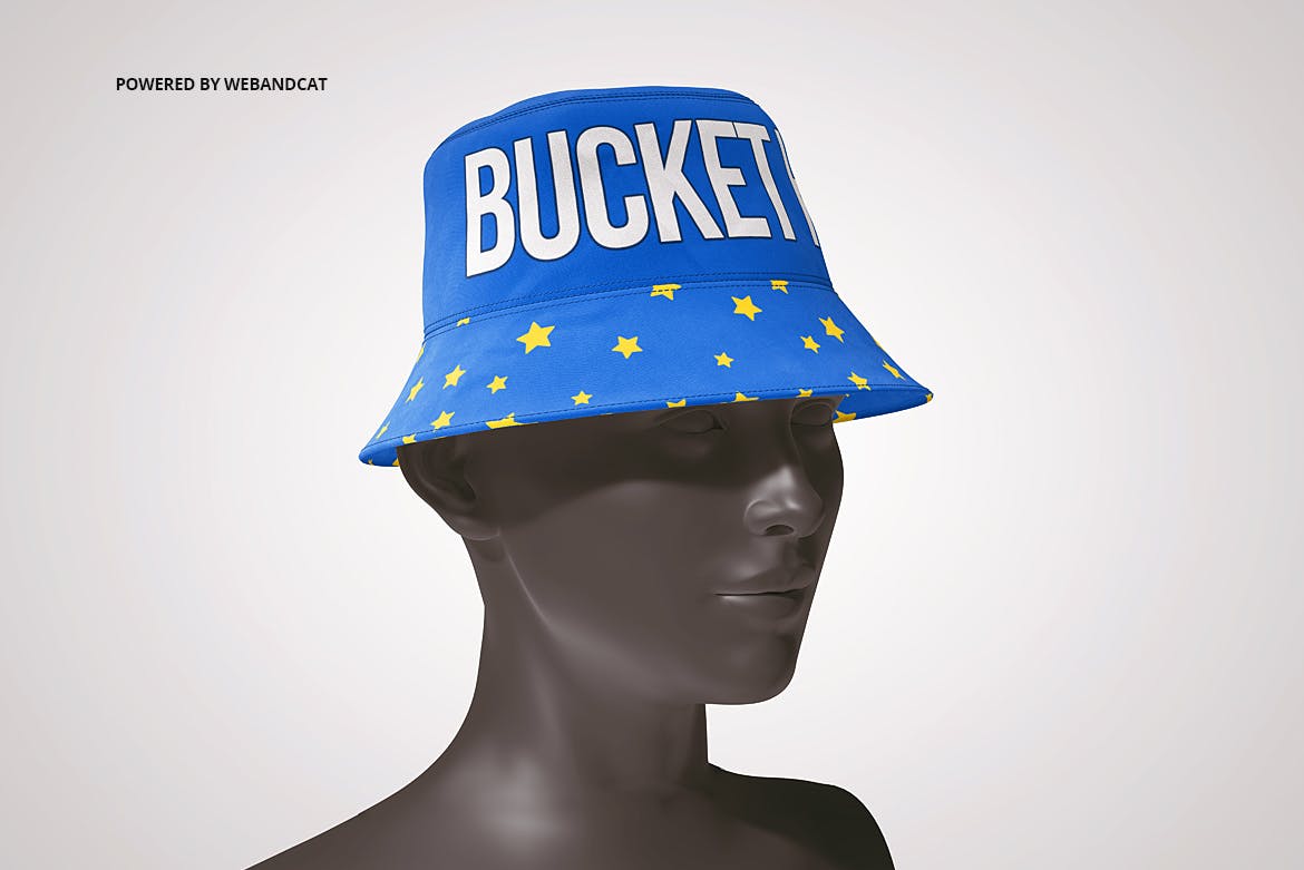 4款漁夫帽logo印花圖案設計展示樣機buckethatmockup2