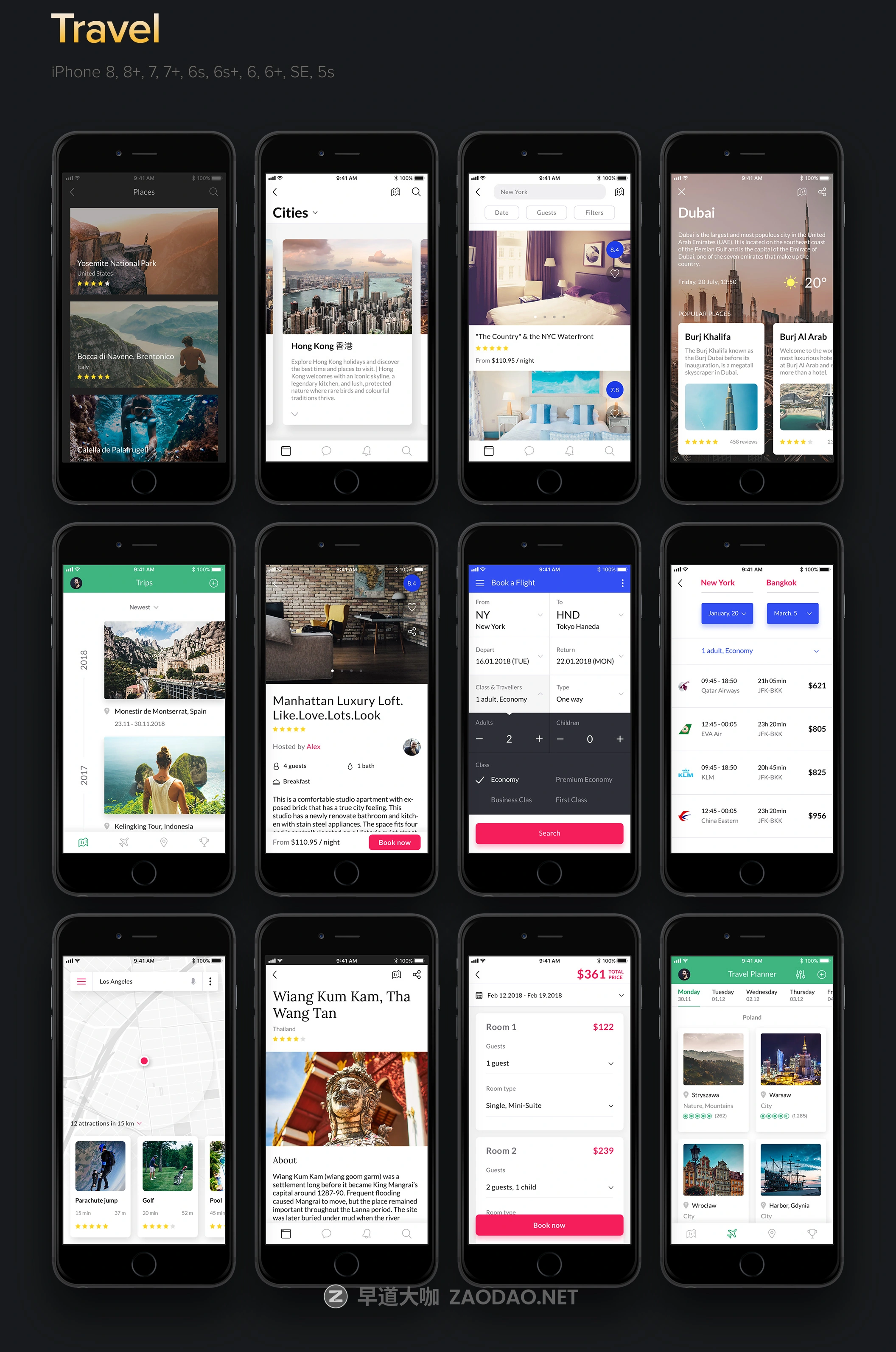 时尚博客社交商城iOS应用程序APP设计UI套件素材 Awesome iOS UI Kit插图16 时尚博客社交商城iOS应用程序APP设计UI套件素材 Awesome iOS UI Kit插图16