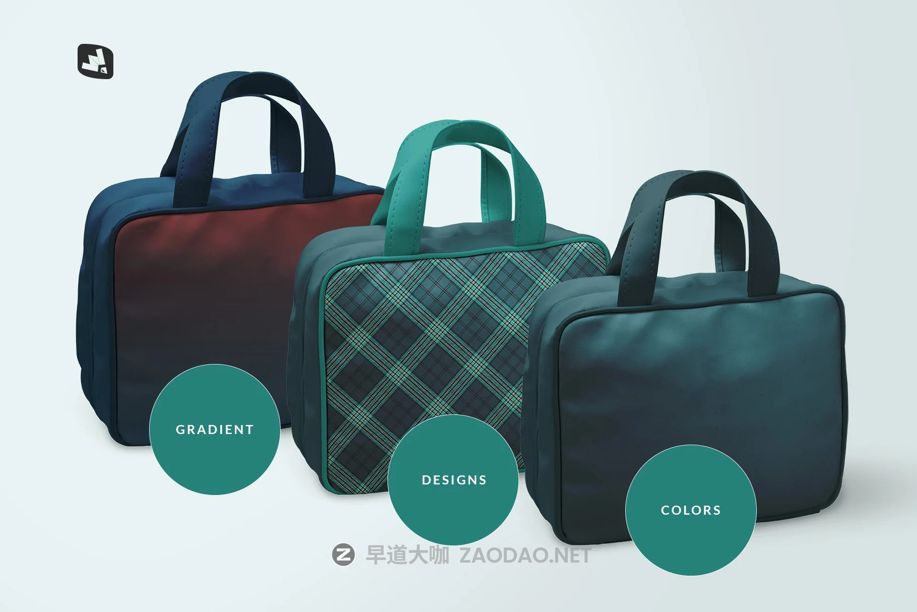 人造皮革办公手提包设计贴图样机 Faux Leather Messenger Bag Mockup插图3 人造皮革办公手提包设计贴图样机 Faux Leather Messenger Bag Mockup插图3