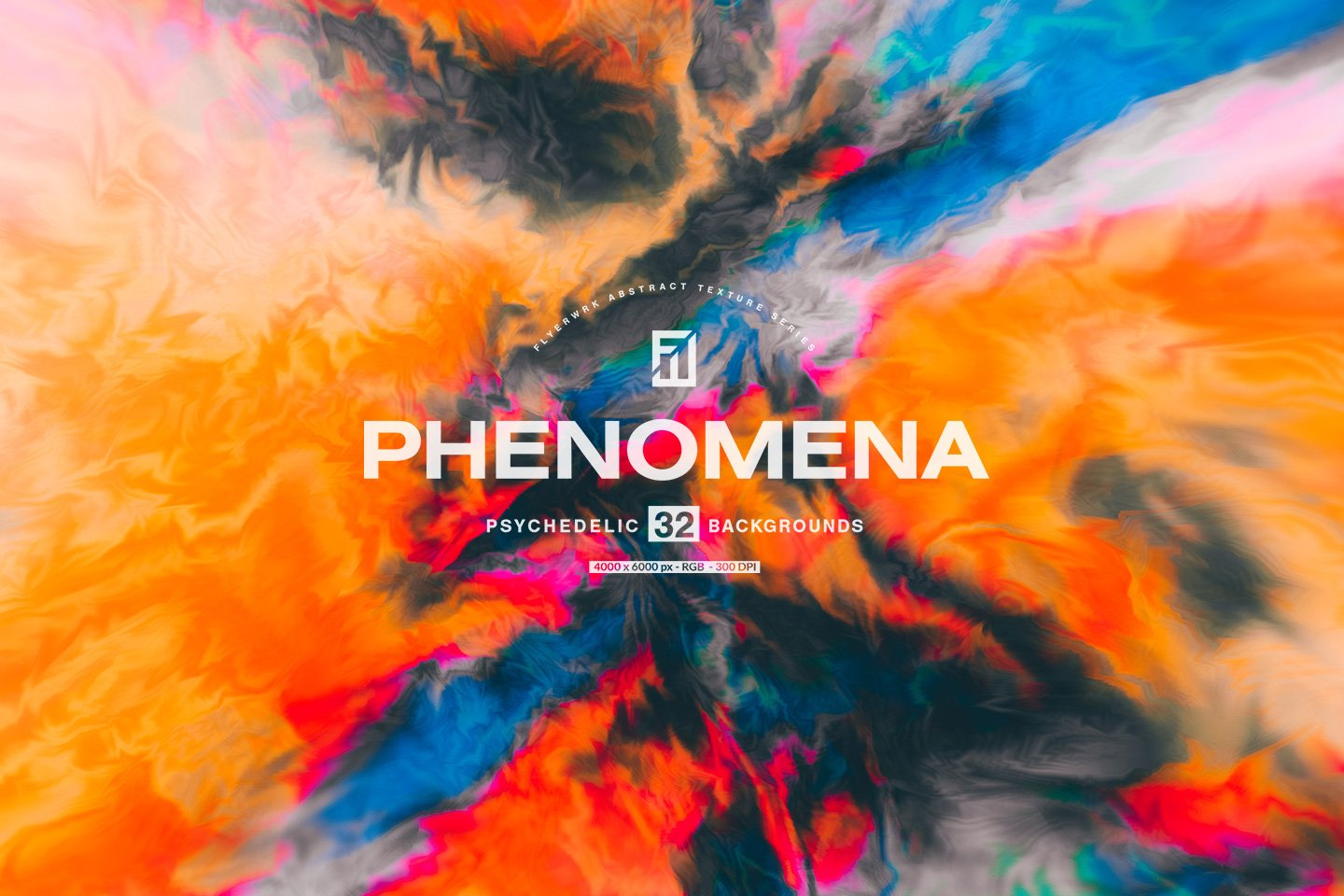 32款高清抽象多彩扭曲流体背景纹理图片设计素材 Phenomena – 32 Psychedelic Textures插图 32款高清抽象多彩扭曲流体背景纹理图片设计素材 Phenomena – 32 Psychedelic Textures插图