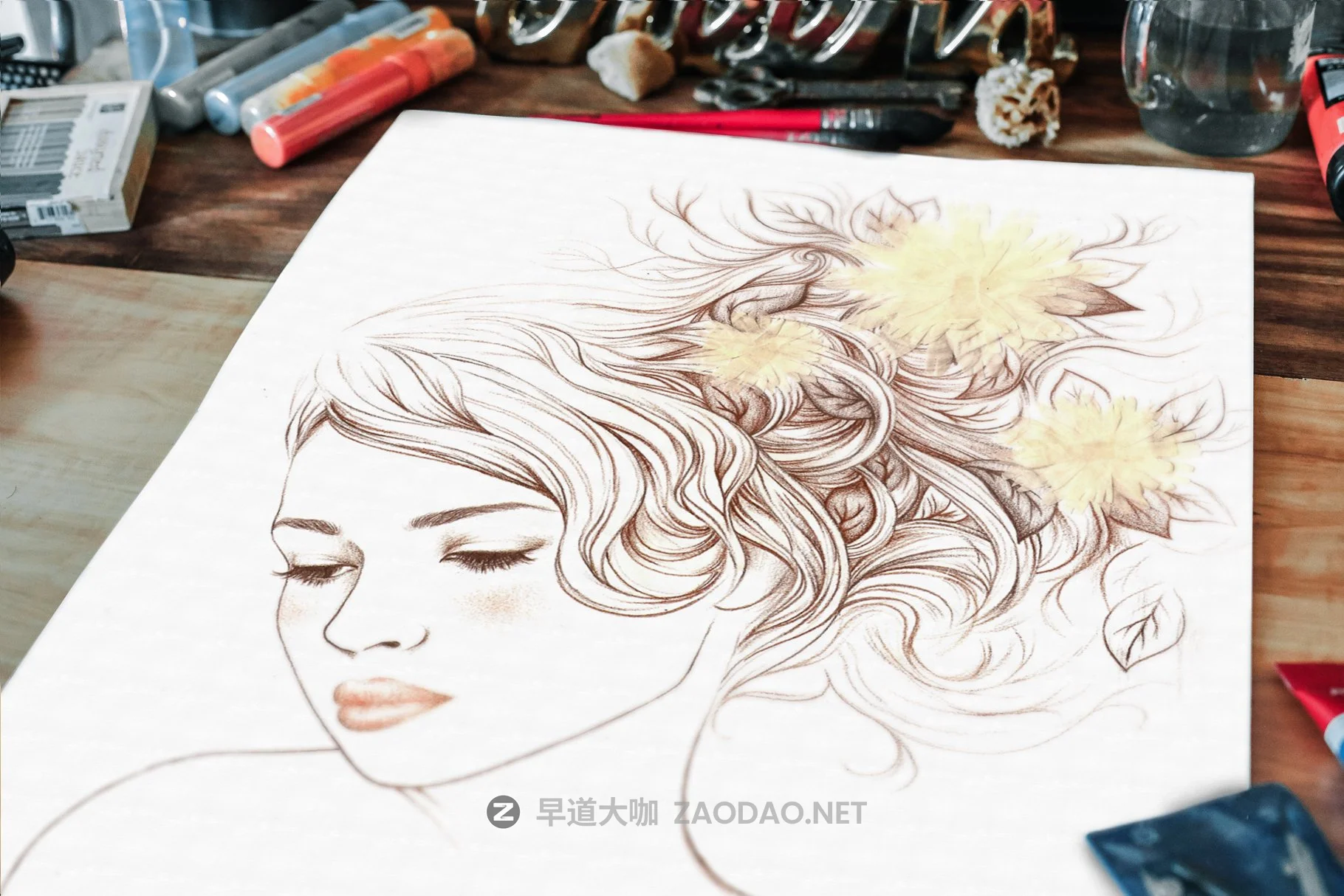 透视绘画艺术品展示样机模板 Perspective Painting Mockup插图3 透视绘画艺术品展示样机模板 Perspective Painting Mockup插图3