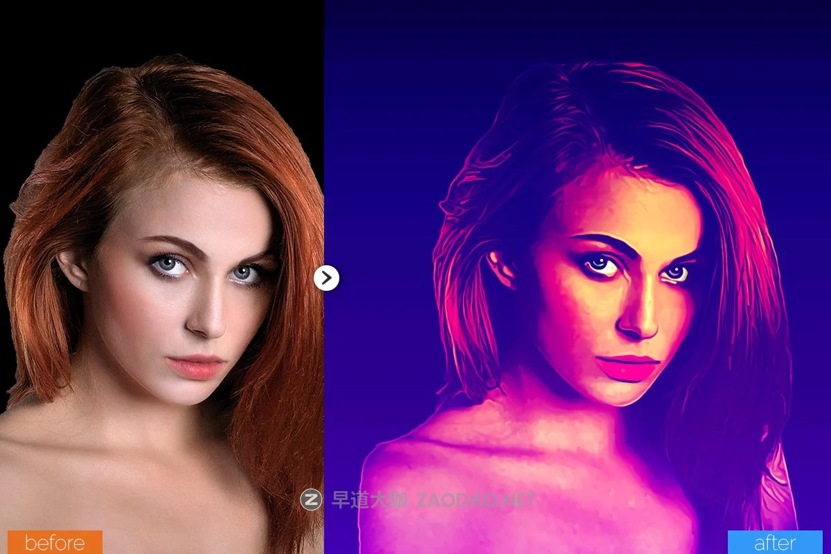 多彩油画绘画效果照片处理PS动作模板 Lasso Painting Photoshop Action插图1 多彩油画绘画效果照片处理PS动作模板 Lasso Painting Photoshop Action插图1